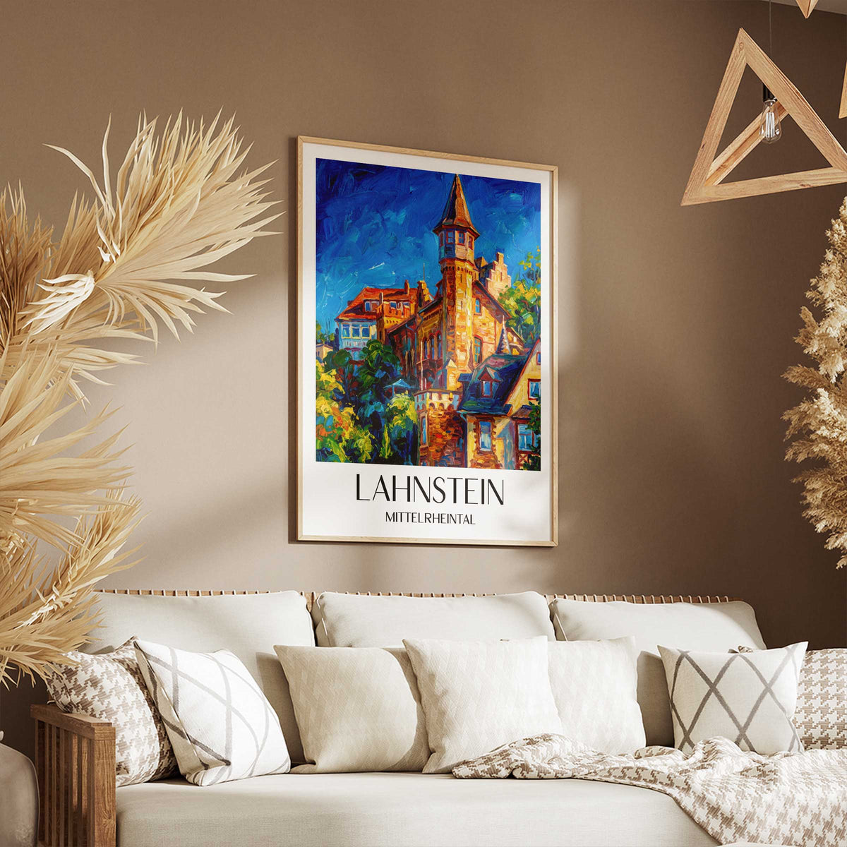 lahnstein-mittelrheintal-deutschland-poster-oil-painting-oelgemaelde