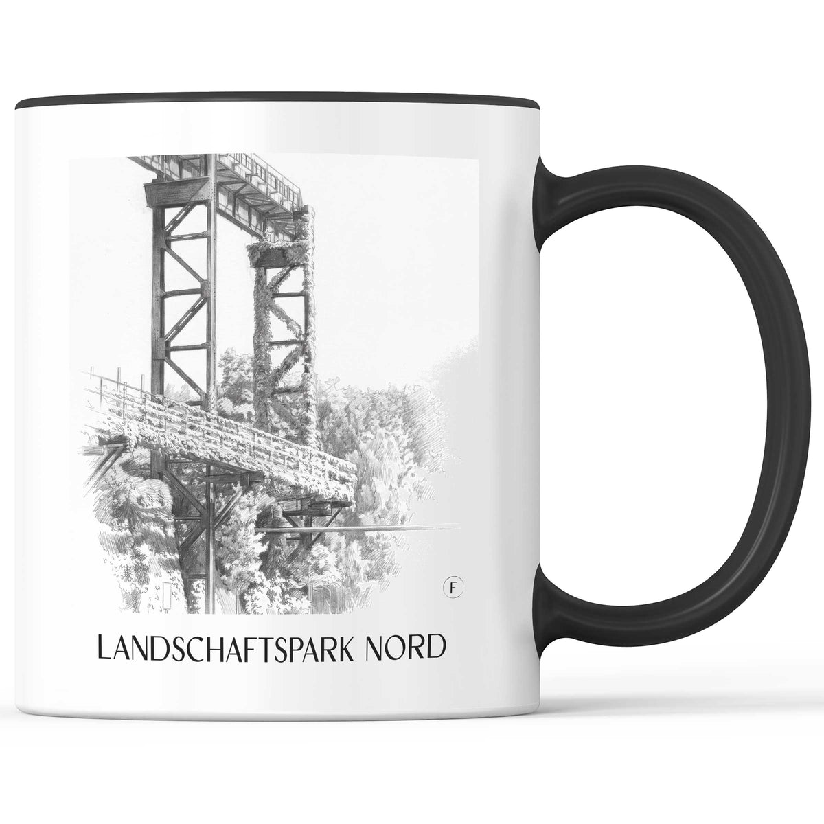 landschaftspark-nord-duisburg-deutschland-kaffeebecher-bleistift-zeichnung-drawing