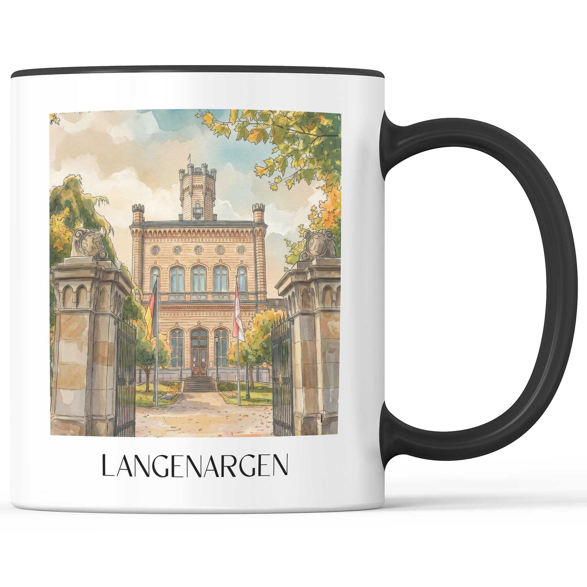 langenargen-bodensee-deutschland-kaffeebecher-aquarell