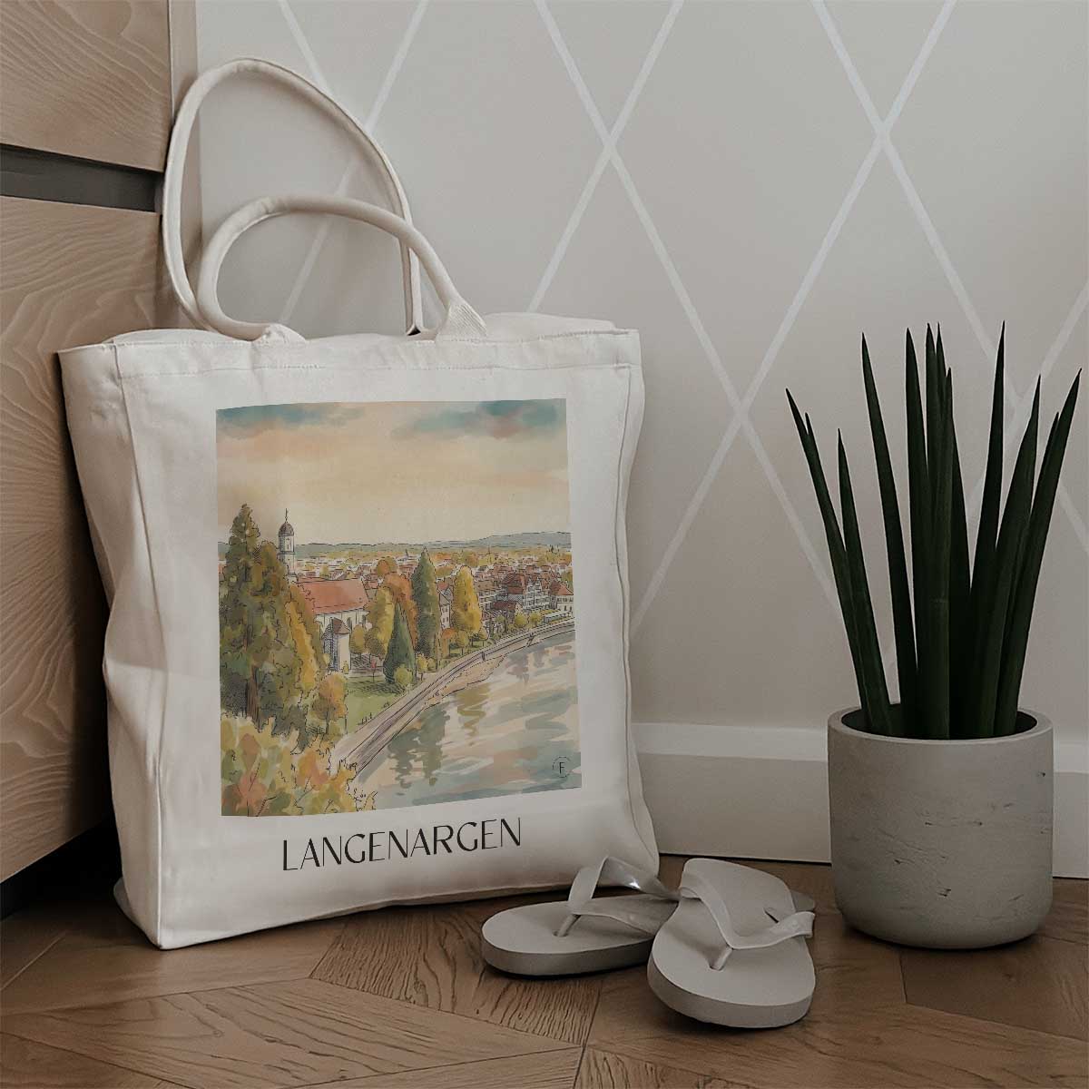 langenargen-oberschwaben-deutschland-einkaufstasche-aquarell