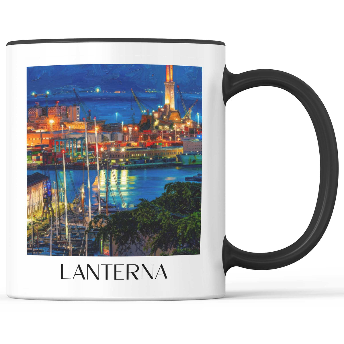 lanterna-genua-italien-kaffeebecher-oil-painting-oelgemaelde