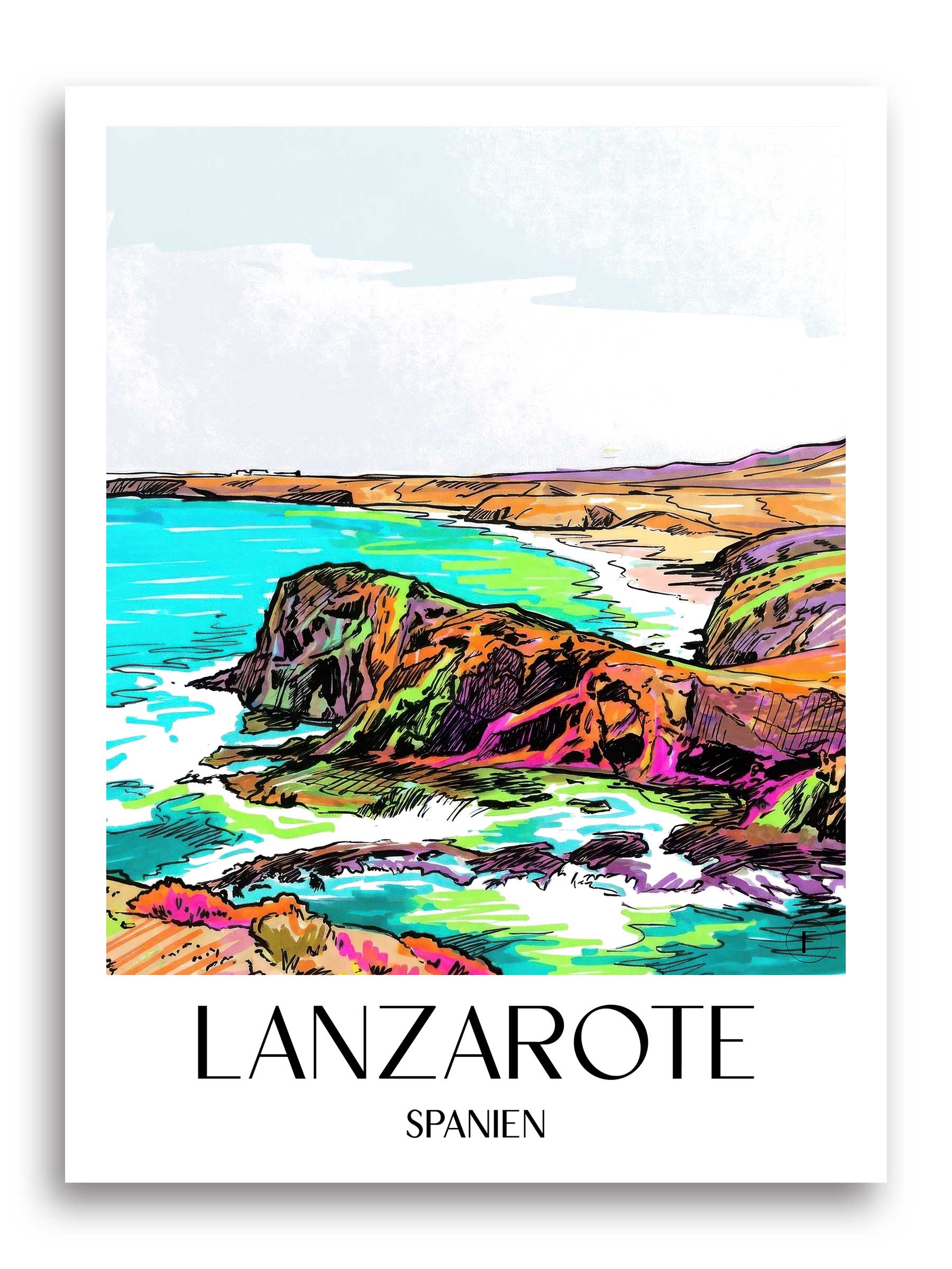 lanzarote-spanien-poster-graffiti
