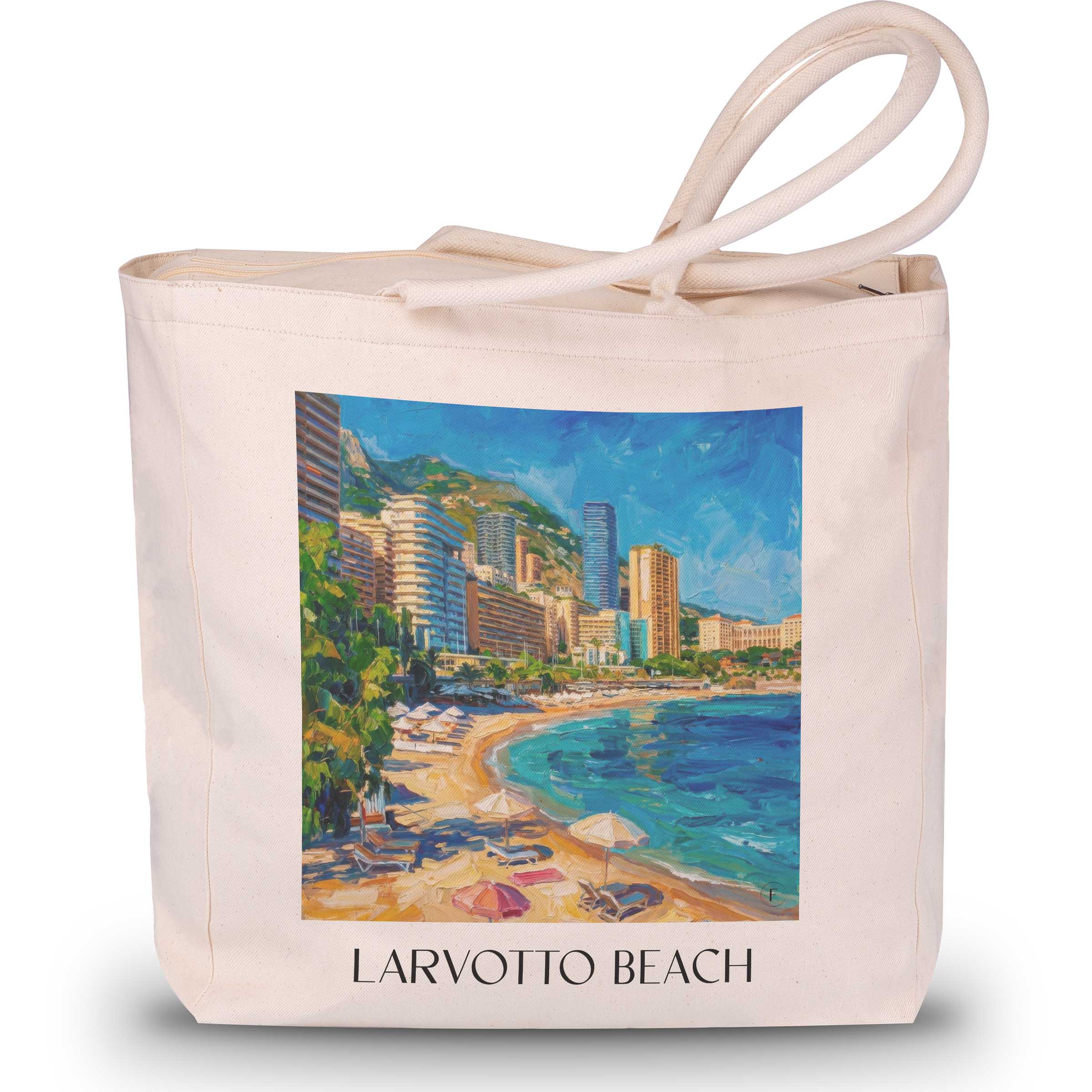 larvotto-beach-monaco-monaco-einkaufstasche-oil-painting-oelgemaelde