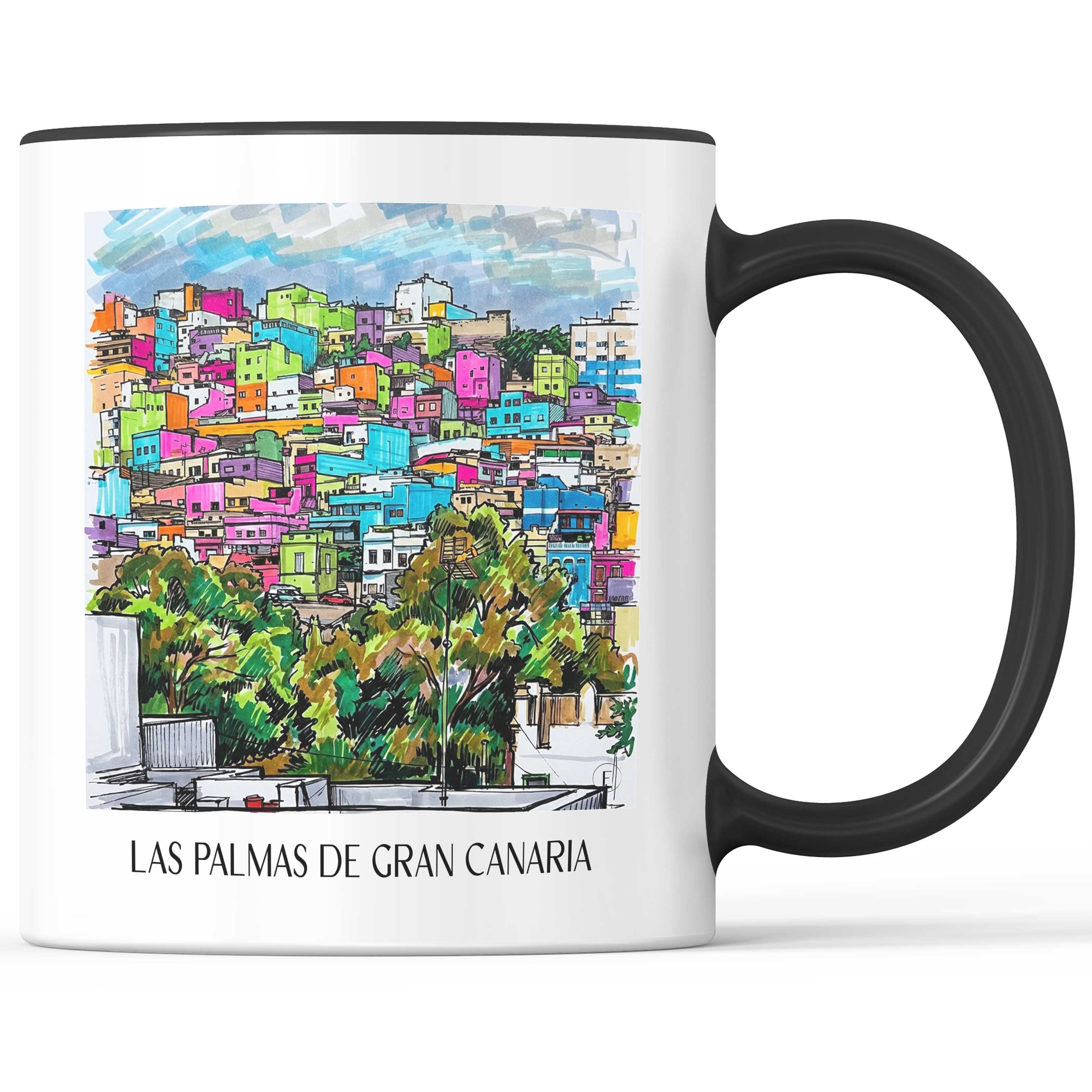 las-palmas-gran-canaria-spanien-kaffeebecher-graffiti