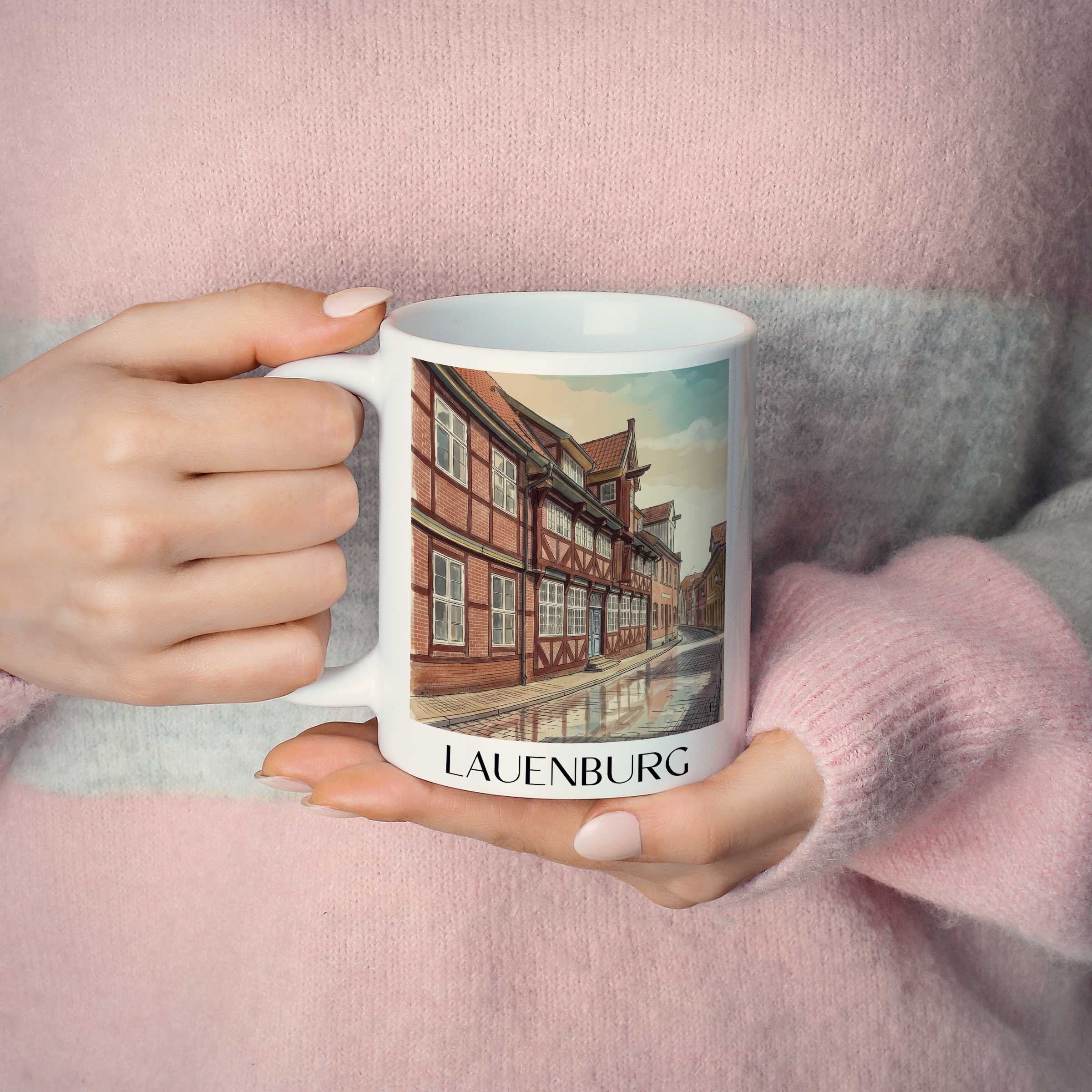 lauenburg-schleswig-holstein-deutschland-kaffeebecher-aquarell