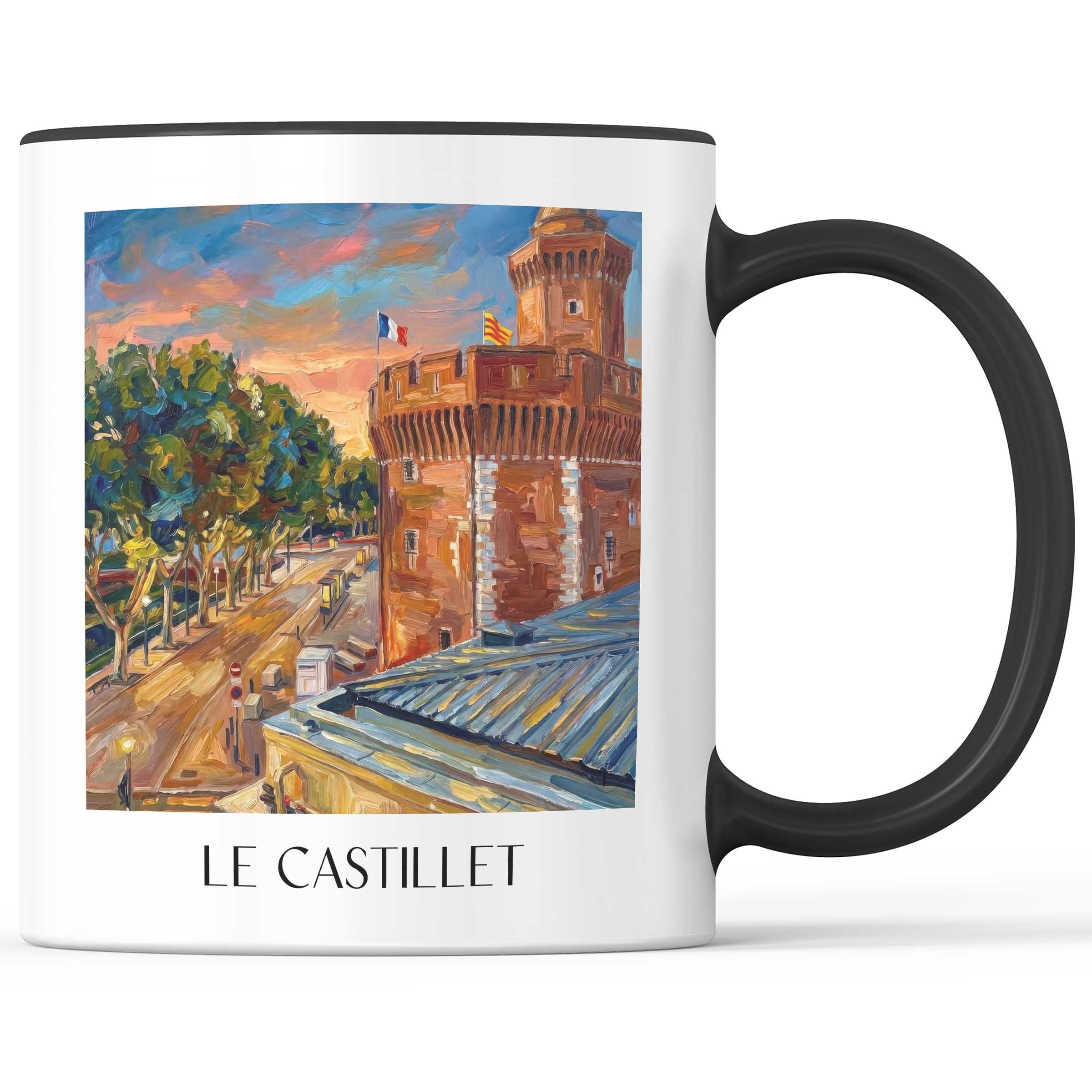 le-castillet-perpignan-frankreich-kaffeebecher-oil-painting-oelgemaelde