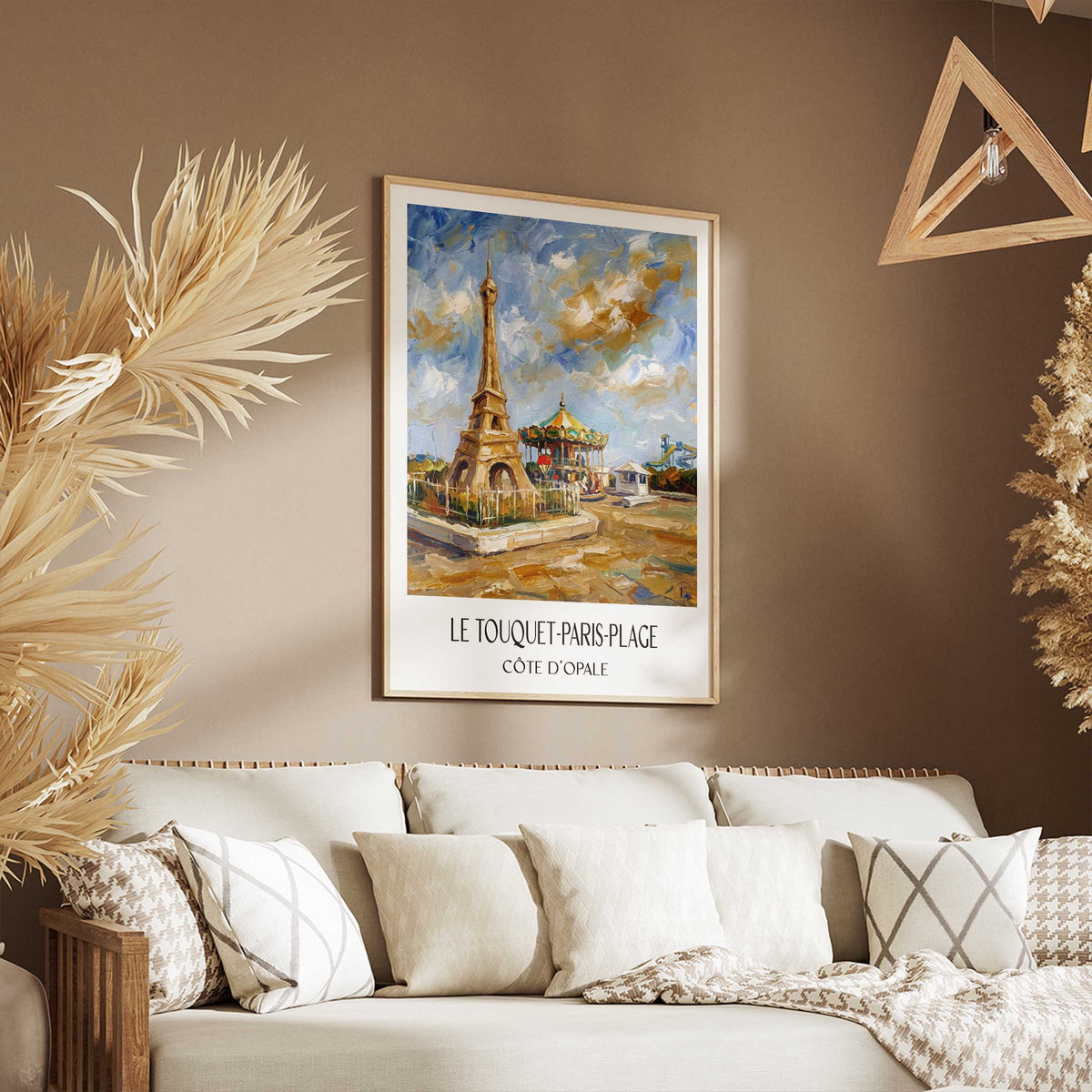 le-touquet-paris-plage-côte-d'opale-frankreich-poster-oil-painting-oelgemaelde