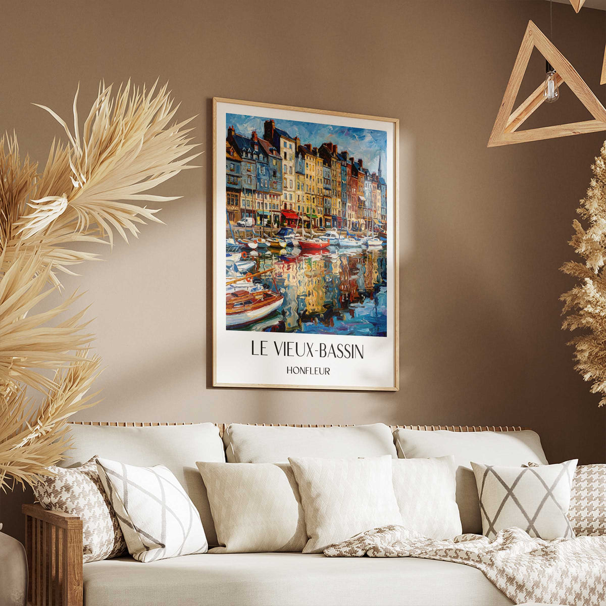 le-vieux-bassin-honfleur-frankreich-poster-oil-painting-oelgemaelde