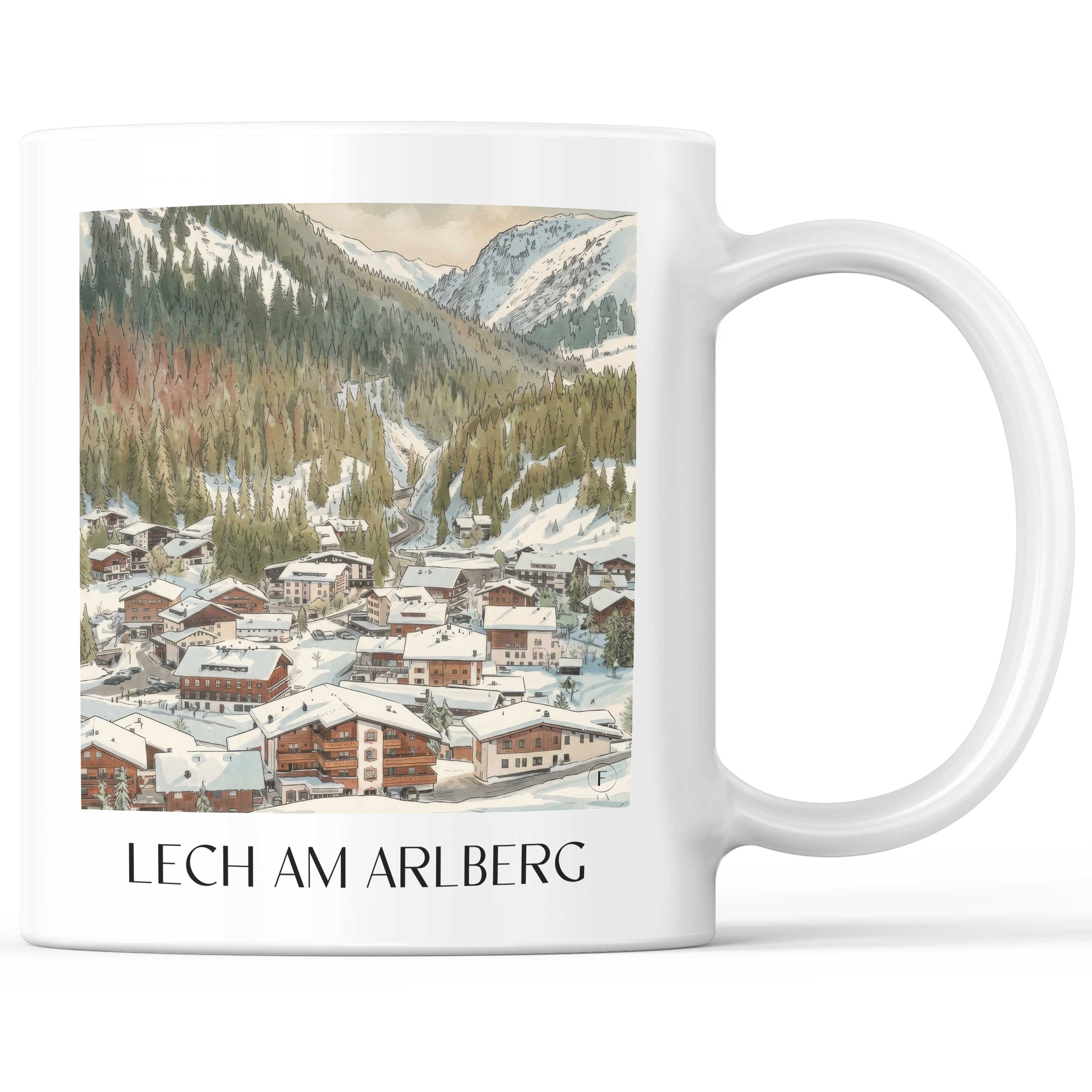 lech-am-arlberg-österreich-österreich-kaffeebecher-aquarell