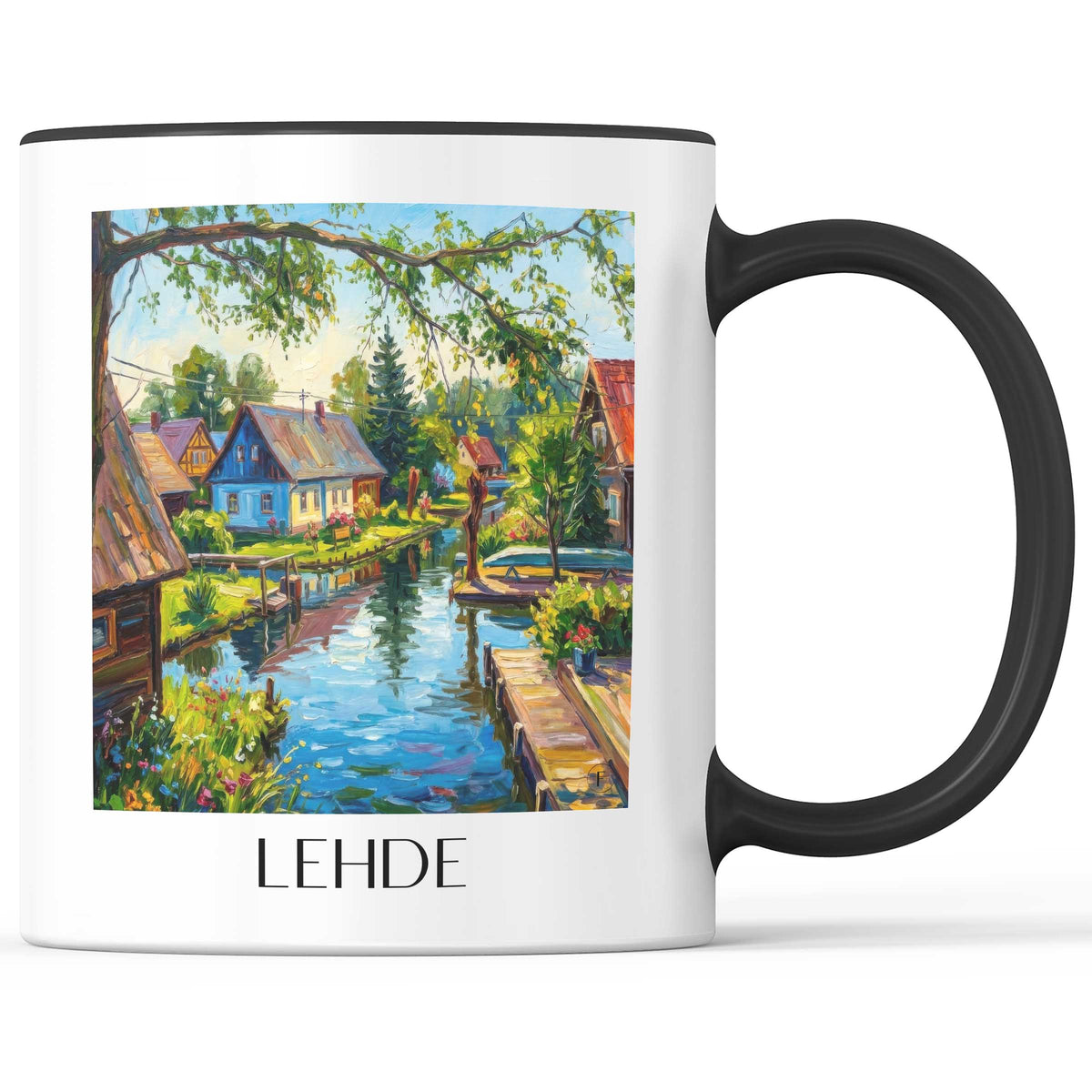 lehde-spreewald-deutschland-kaffeebecher-oil-painting-oelgemaelde