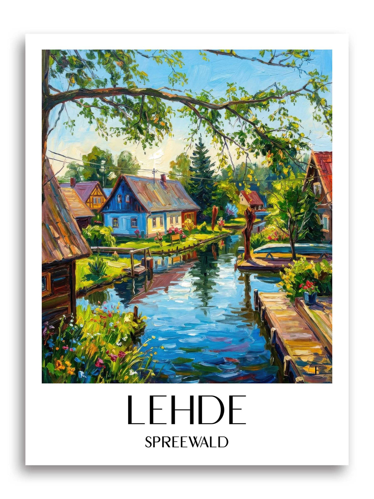 lehde-spreewald-deutschland-poster-oil-painting-oelgemaelde