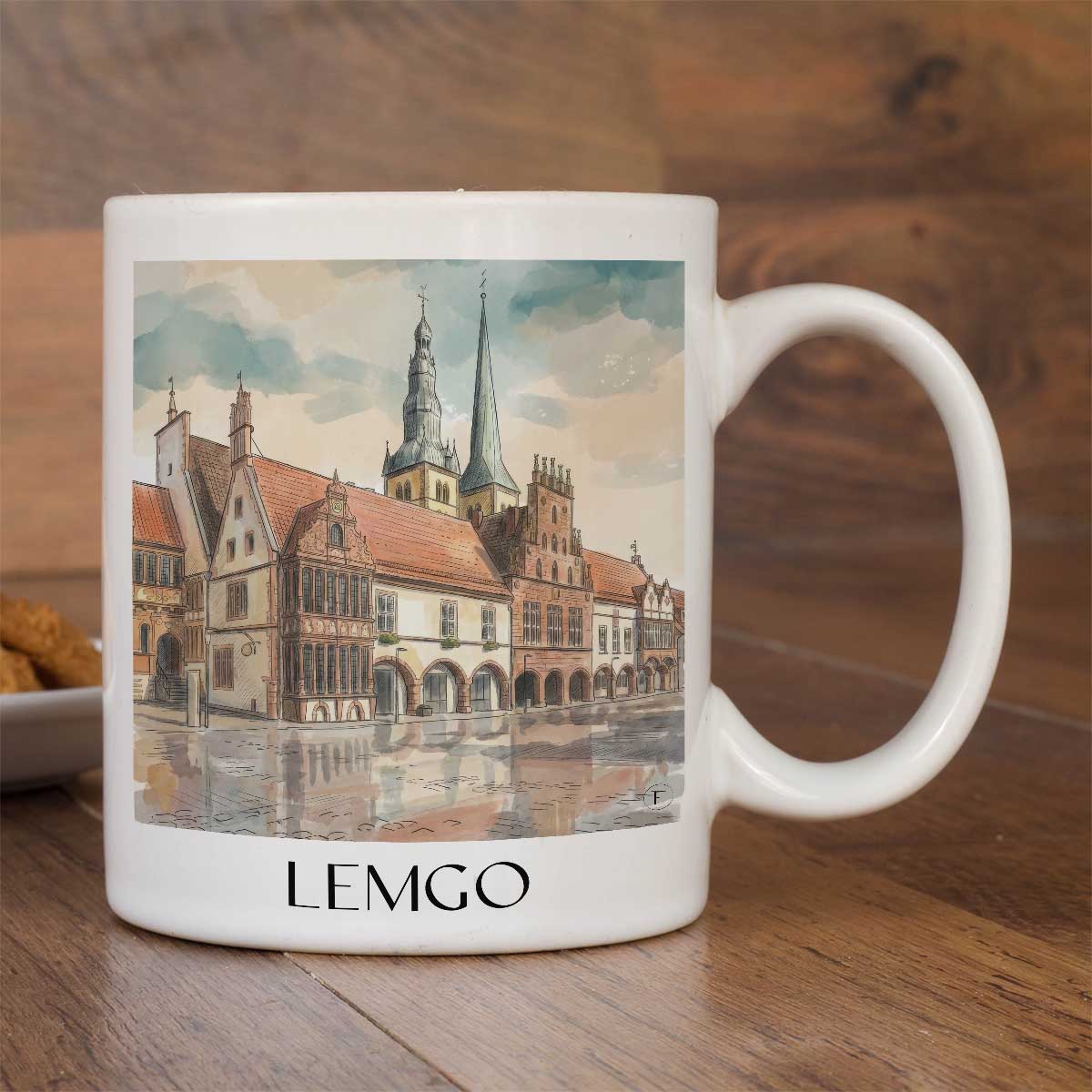 lemgo-ostwestfalen-deutschland-kaffeebecher-aquarell