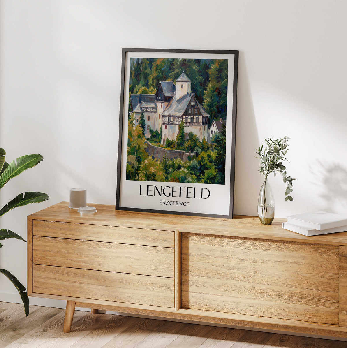 lengefeld-erzgebirge-deutschland-poster-oil-painting-oelgemaelde