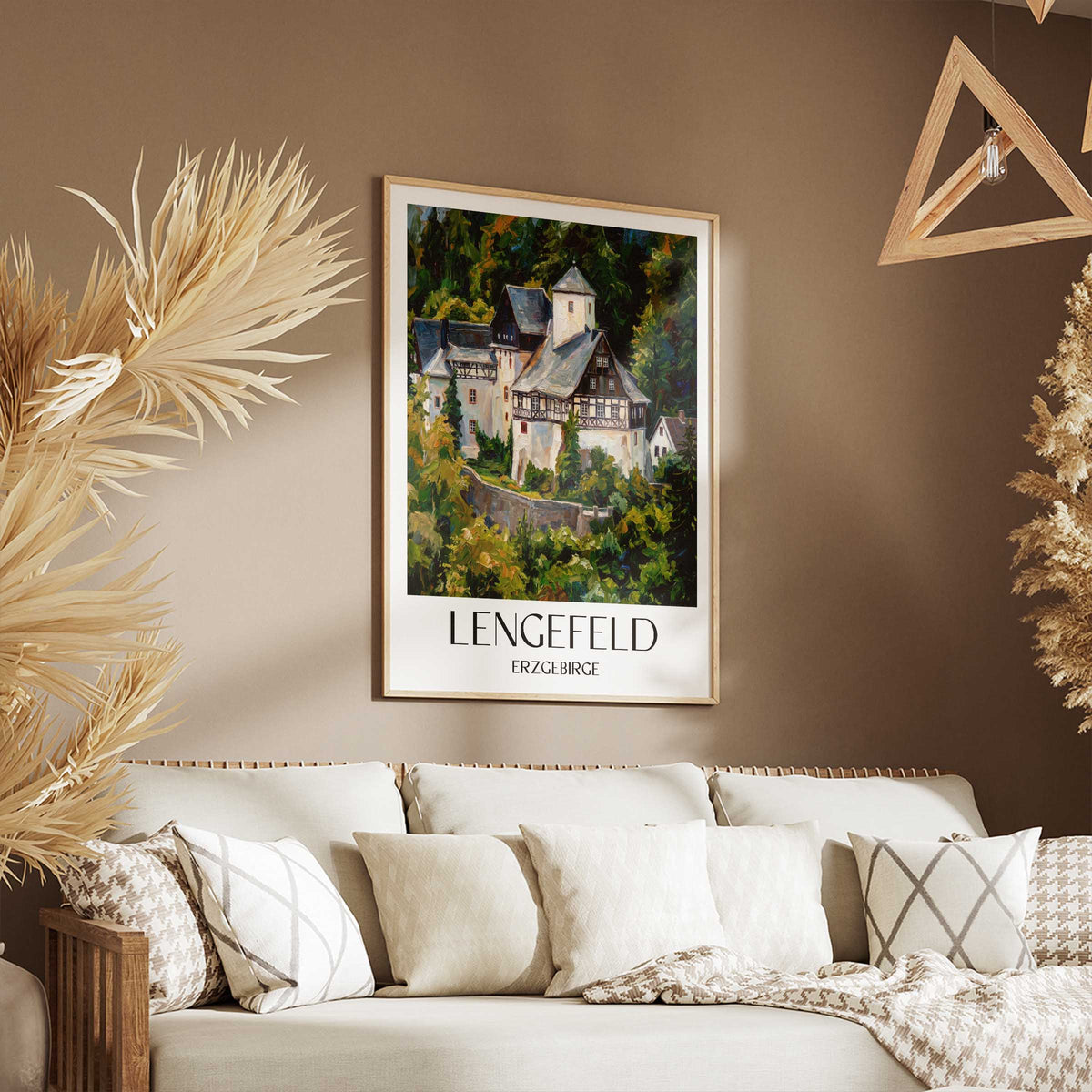lengefeld-erzgebirge-deutschland-poster-oil-painting-oelgemaelde