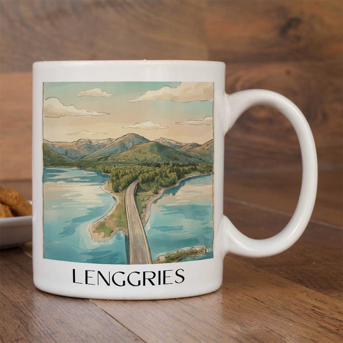 lenggries-tölzer-land-deutschland-kaffeebecher-aquarell