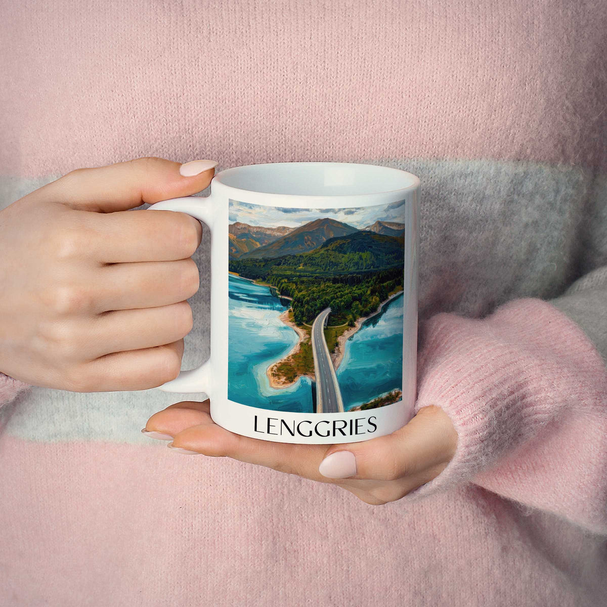 lenggries-tölzer-land-deutschland-kaffeebecher-oil-painting-oelgemaelde