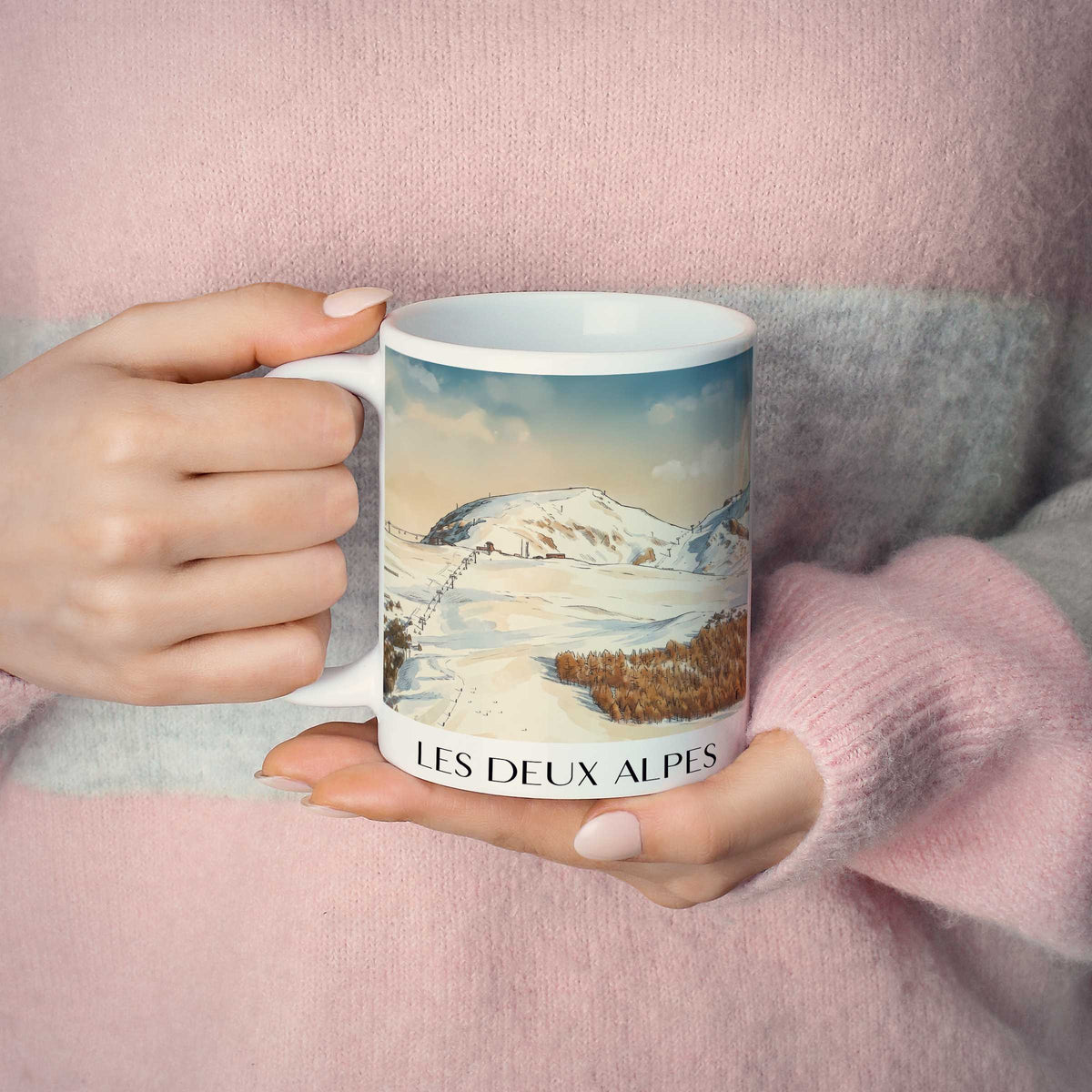 les-deux-alpes-oisans-frankreich-kaffeebecher-aquarell