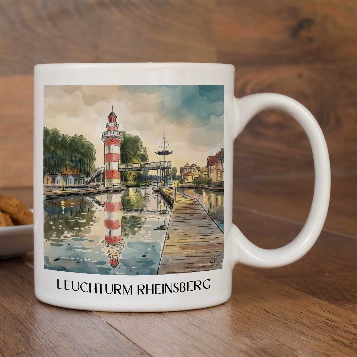 leuchturm-rheinsberg-brandenburg-deutschland-kaffeebecher-aquarell