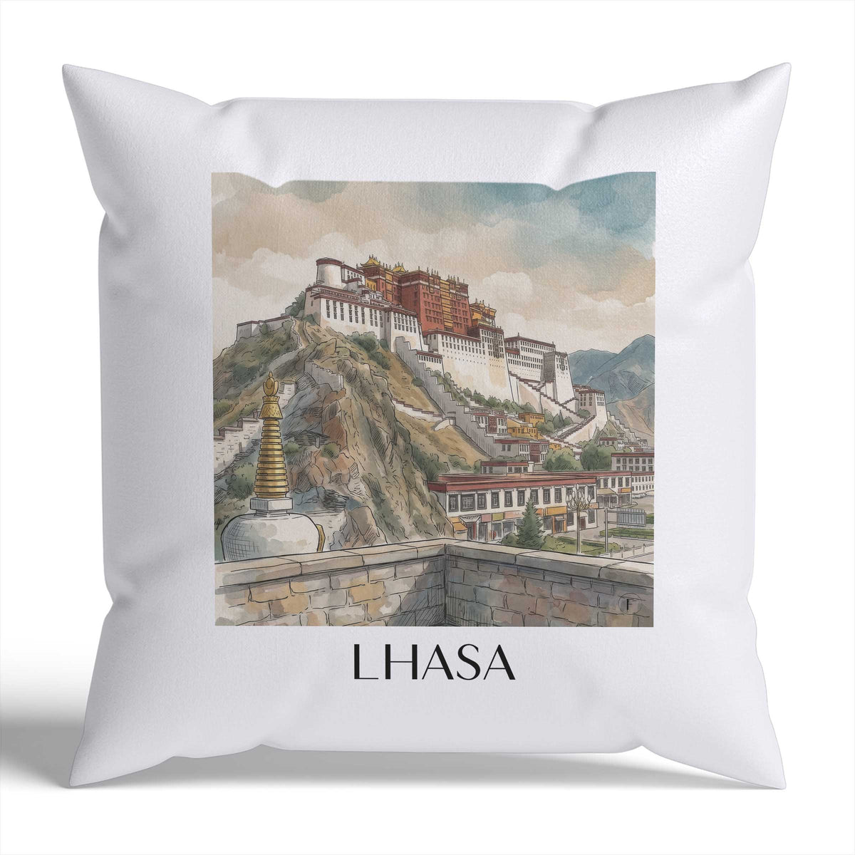 lhasa-china-china-kissenbezug-aquarell
