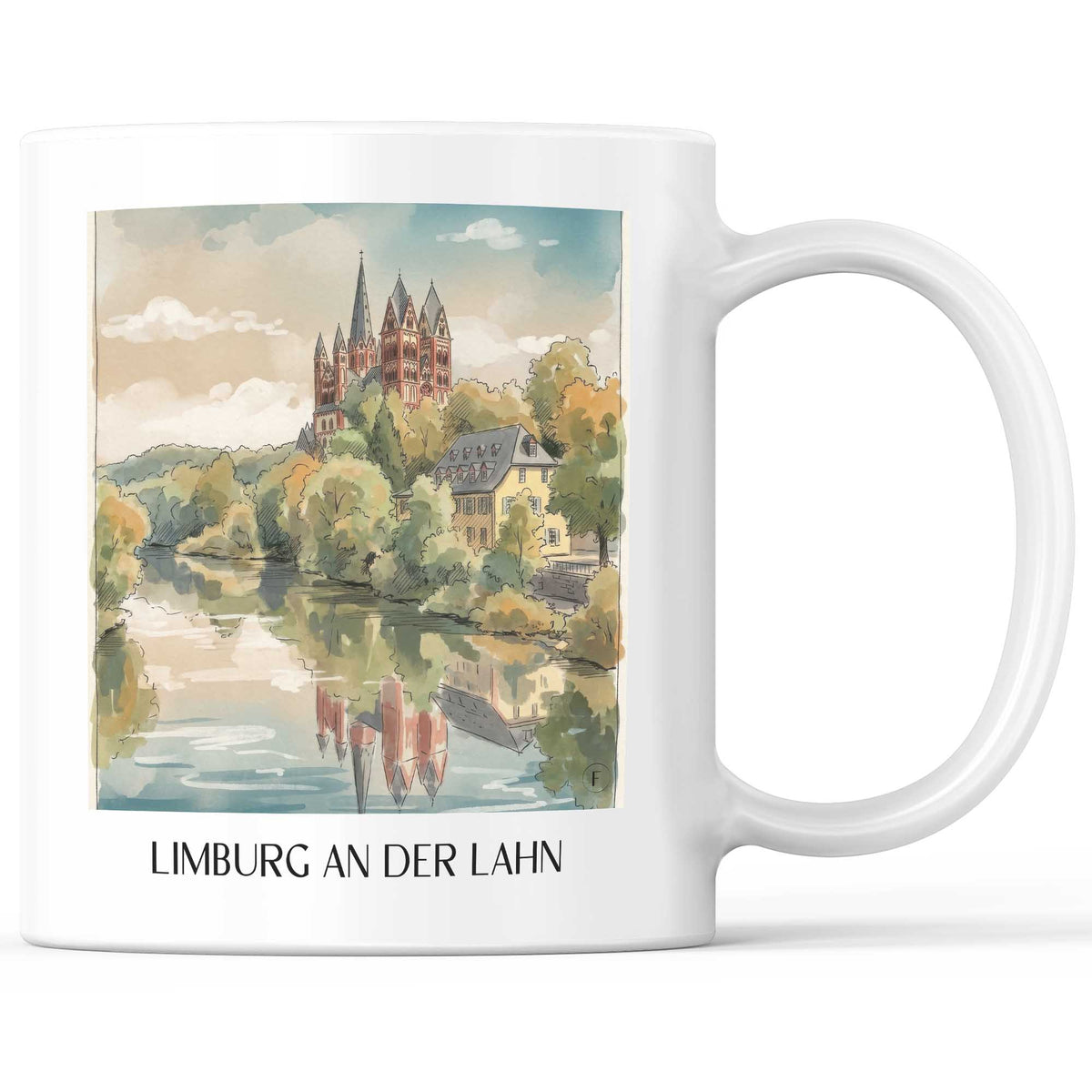 limburg-an-der-lahn-lahntal-deutschland-kaffeebecher-aquarell