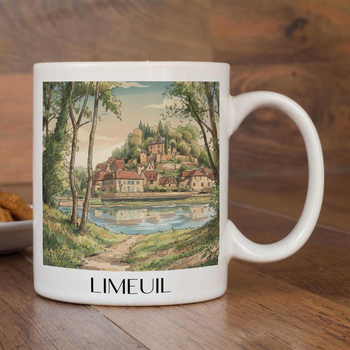 limeuil-vallée-de-la-dordogne-frankreich-kaffeebecher-aquarell