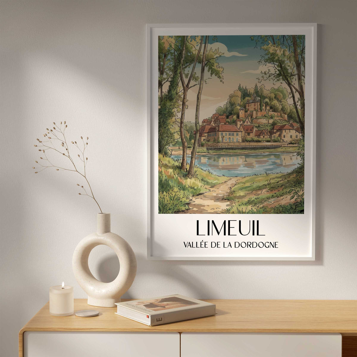 limeuil-vallée-de-la-dordogne-frankreich-poster-aquarell