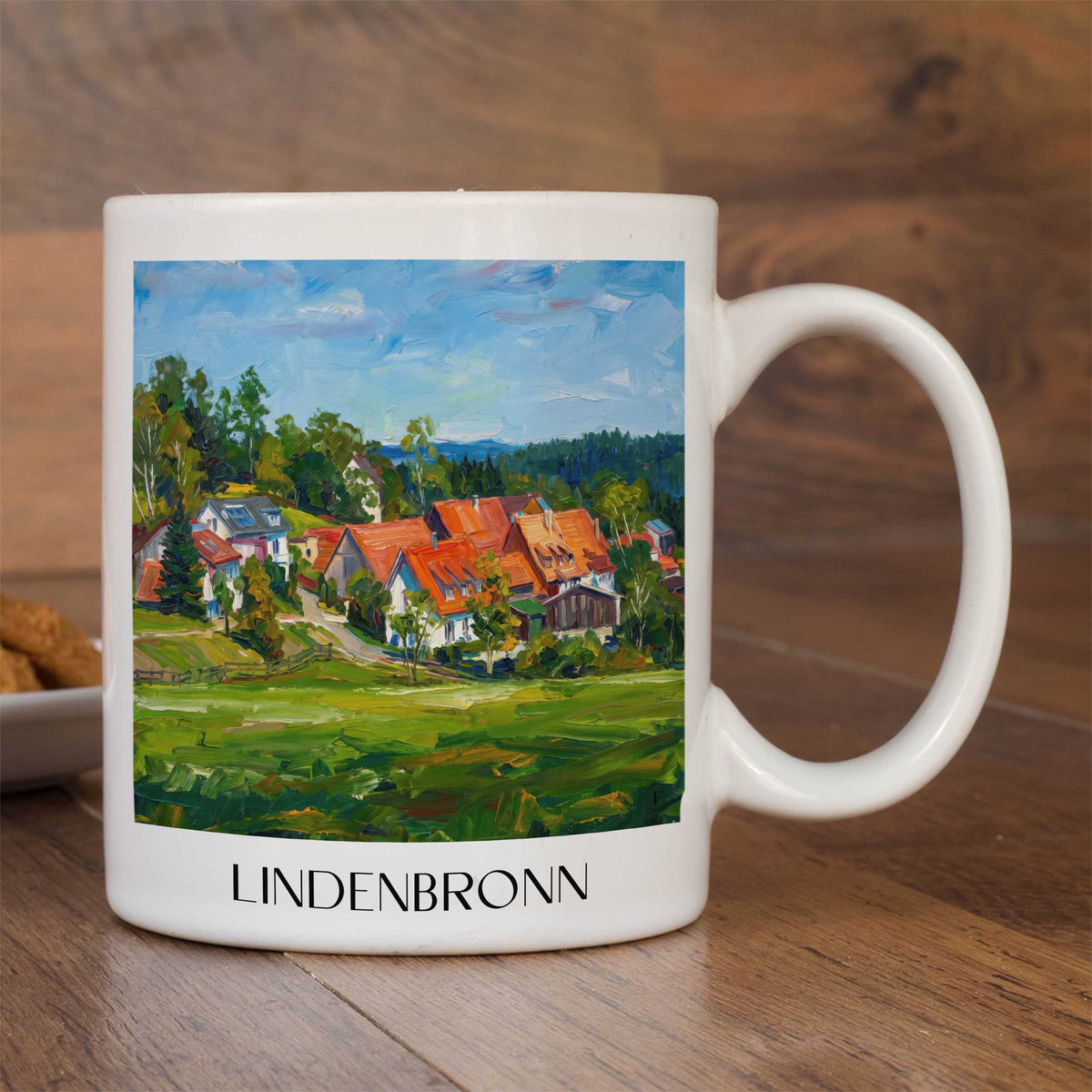 lindenbronn-schwäbische-alb-deutschland-kaffeebecher-oil-painting-oelgemaelde