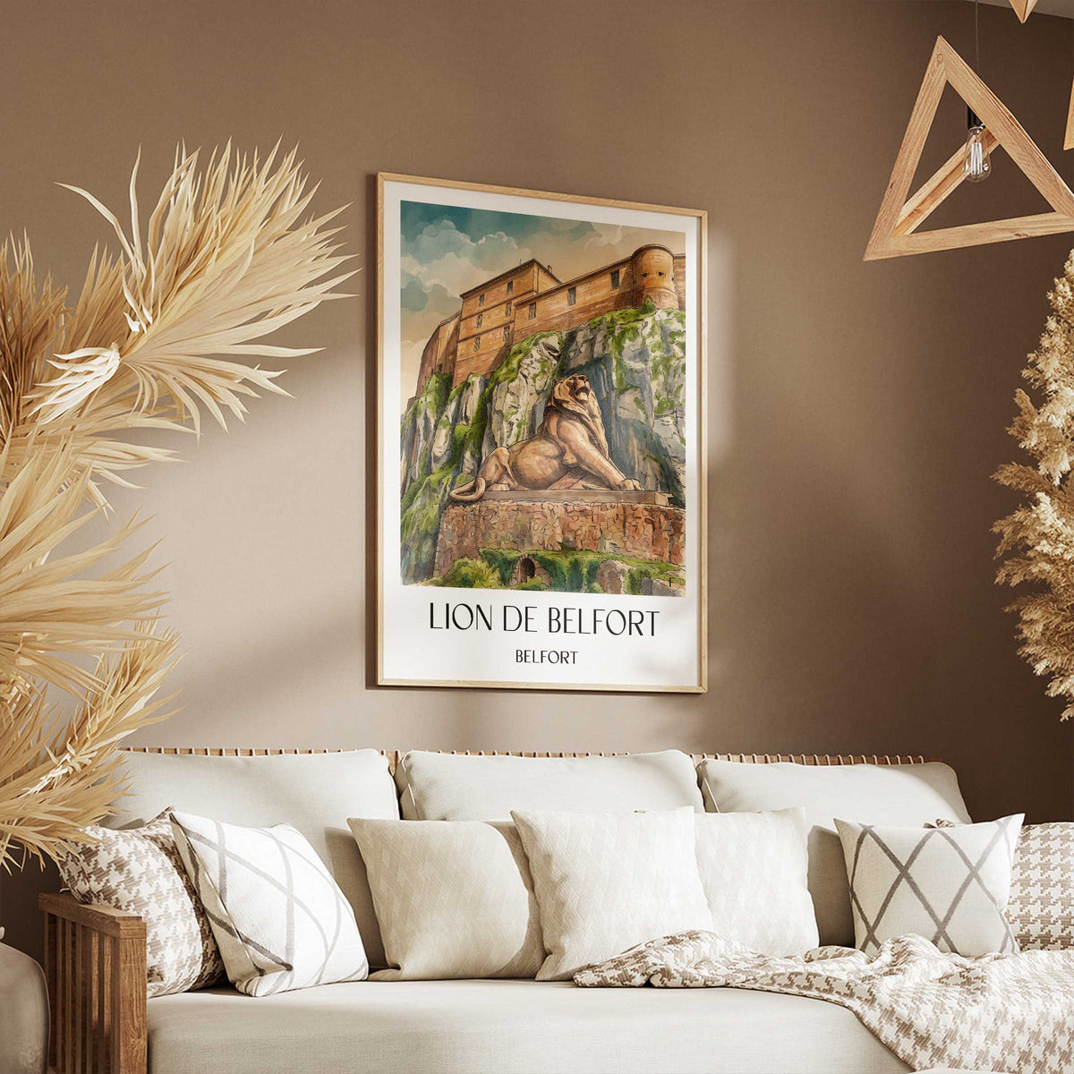 lion-de-belfort-belfort-frankreich-poster-aquarell