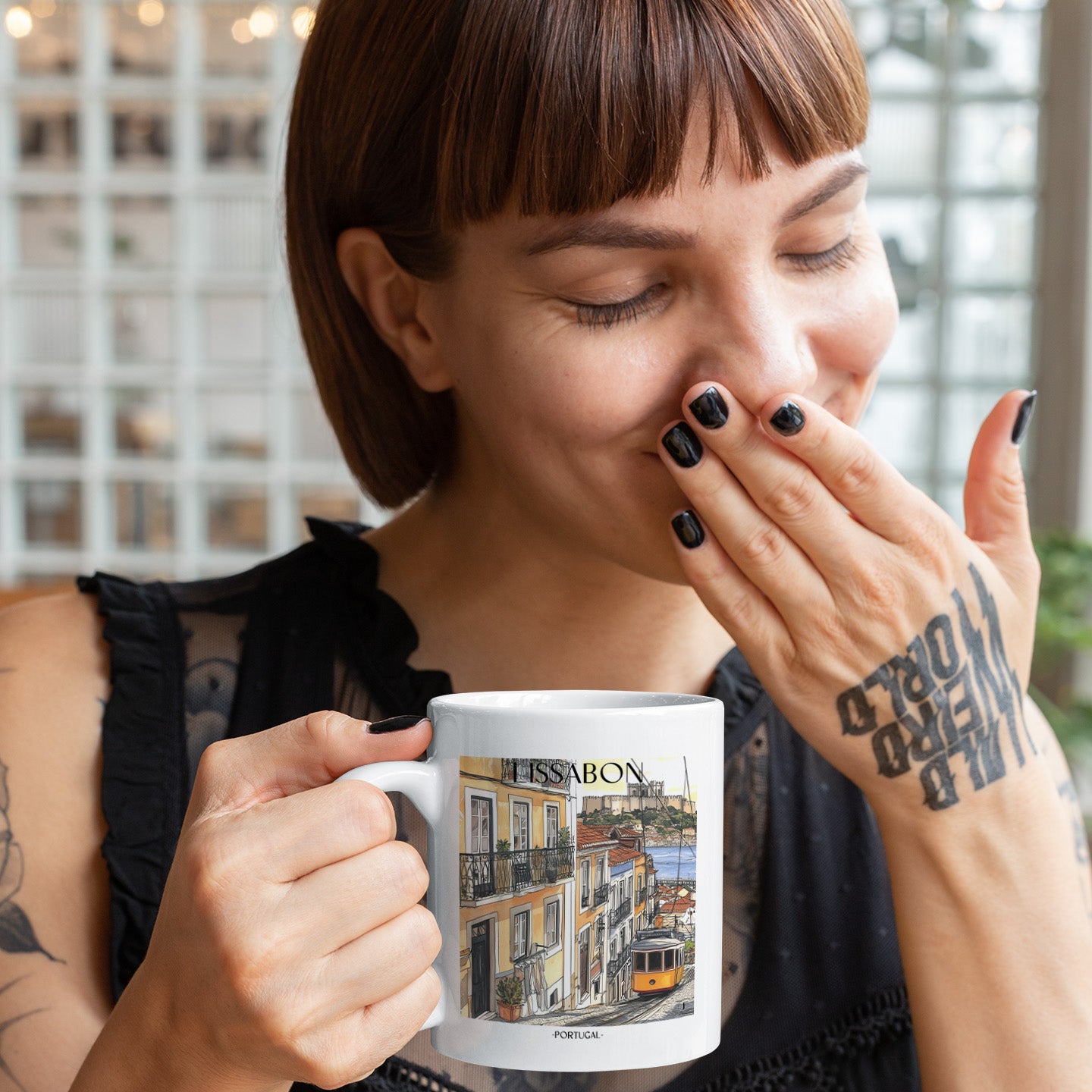 lissabon-portugal-einkaufstasche-aquarell