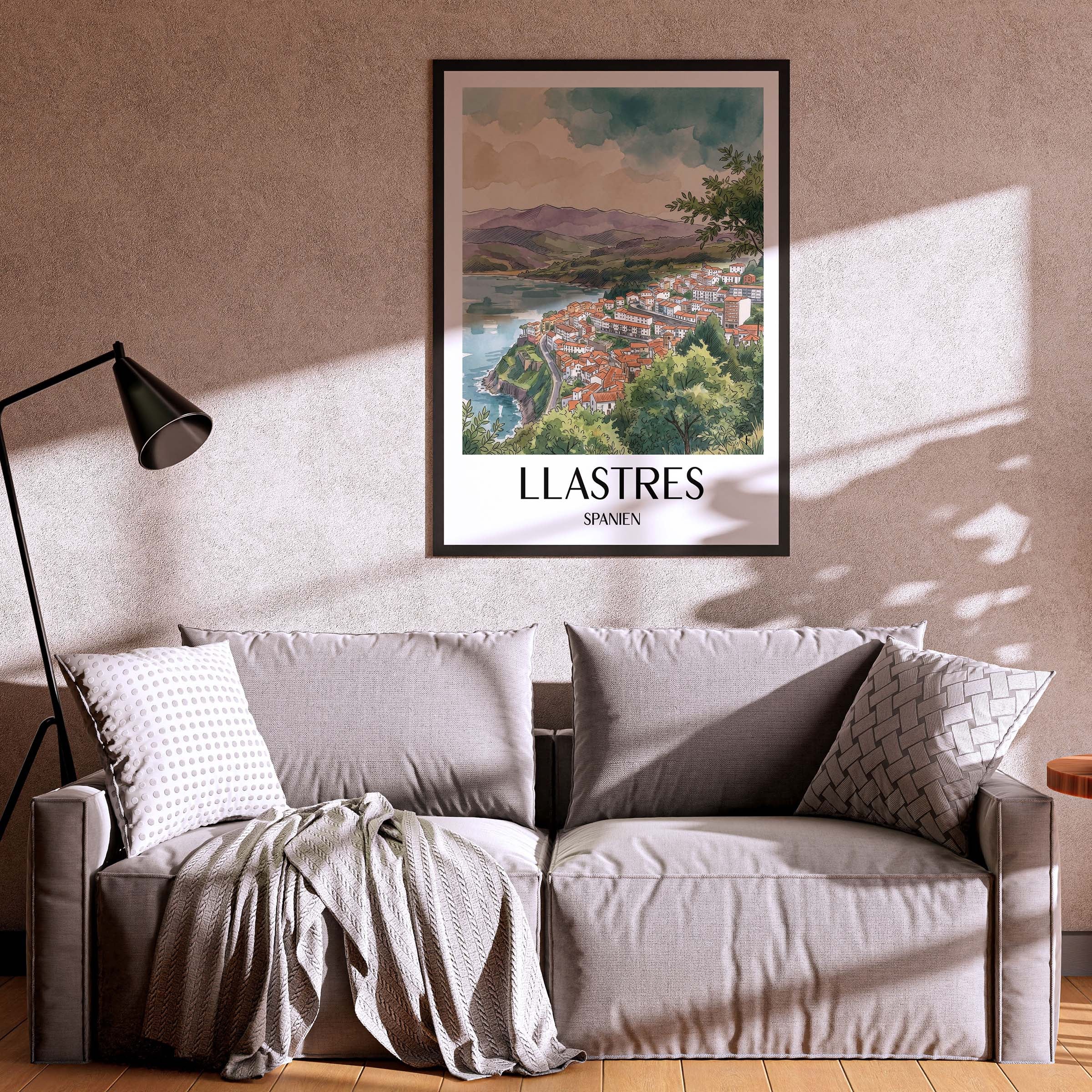 llastres-spanien-spanien-und-spanien-poster-aquarell