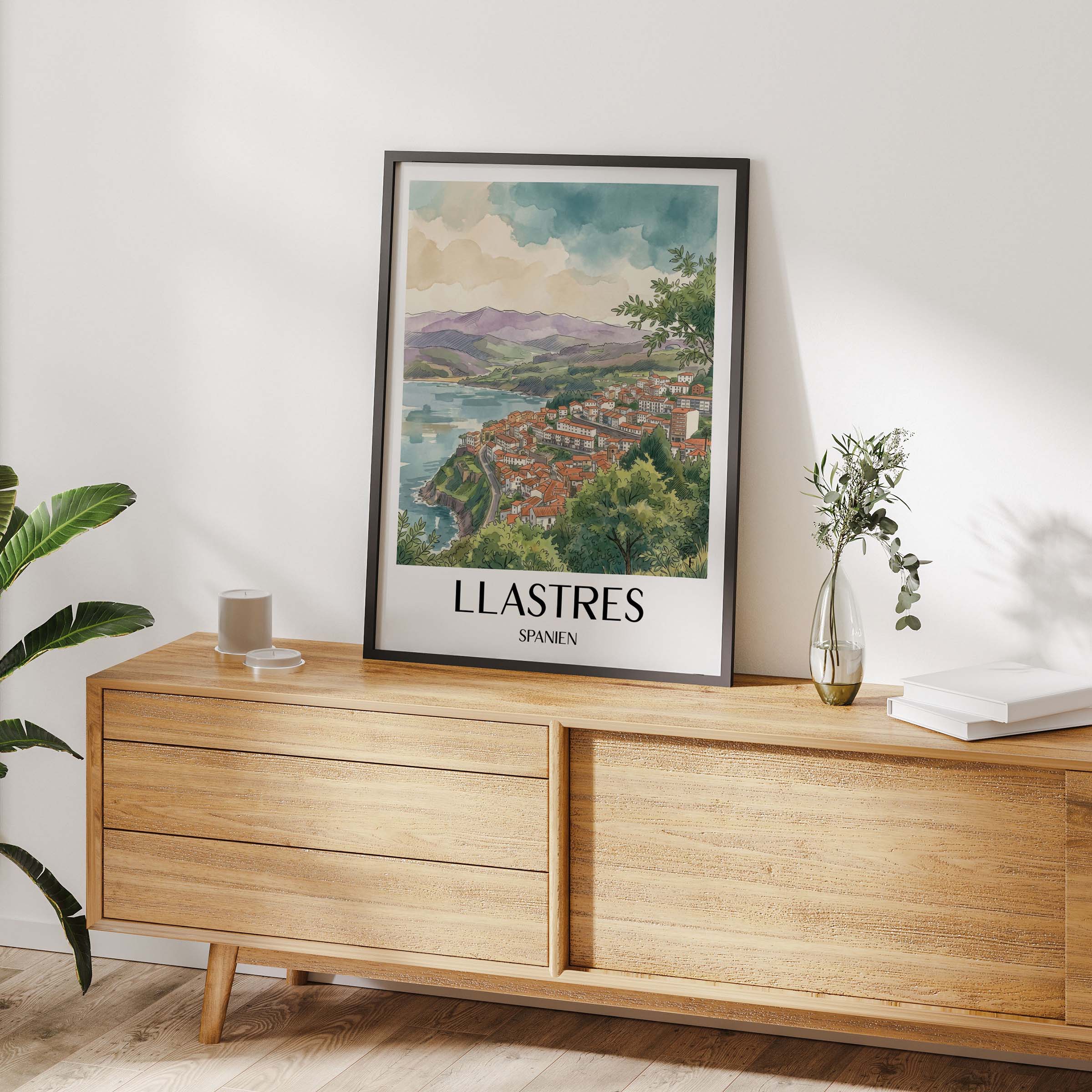 llastres-spanien-spanien-und-spanien-poster-aquarell