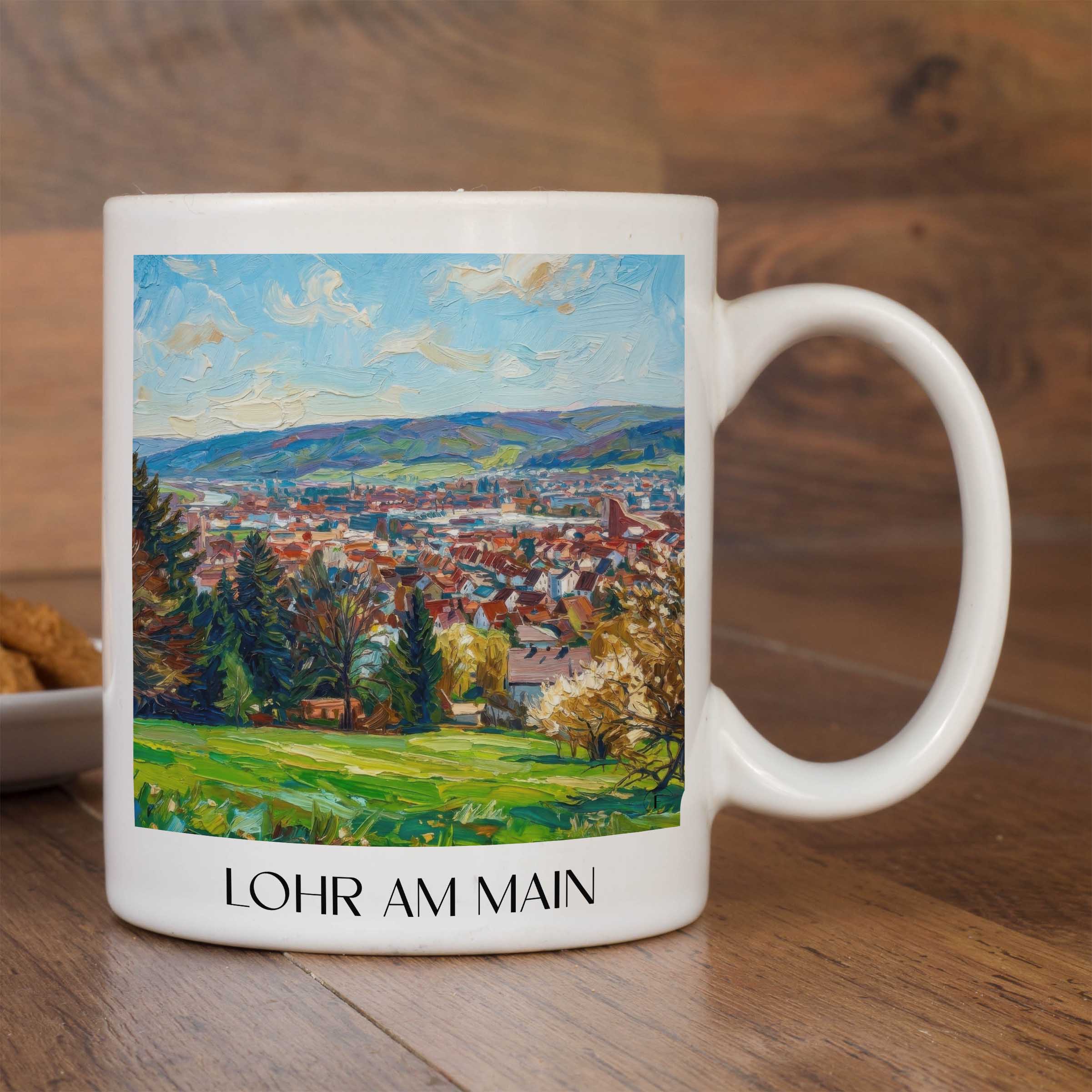 lohr-am-main-unterfranken-deutschland-kaffeebecher-oil-painting-oelgemaelde