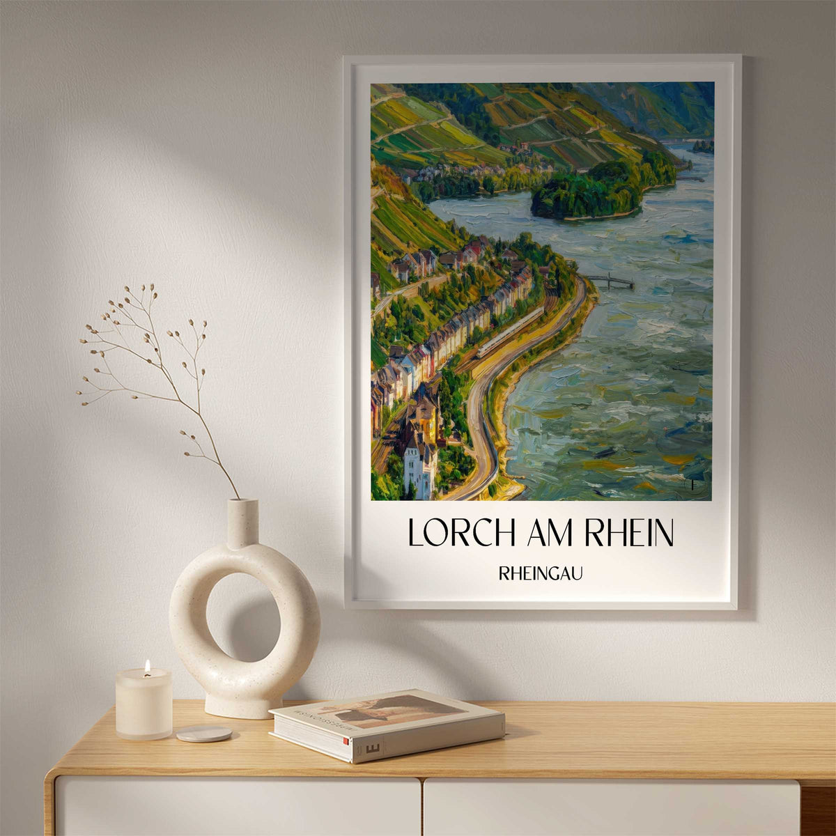 lorch-am-rhein-rheingau-deutschland-poster-oil-painting-oelgemaelde