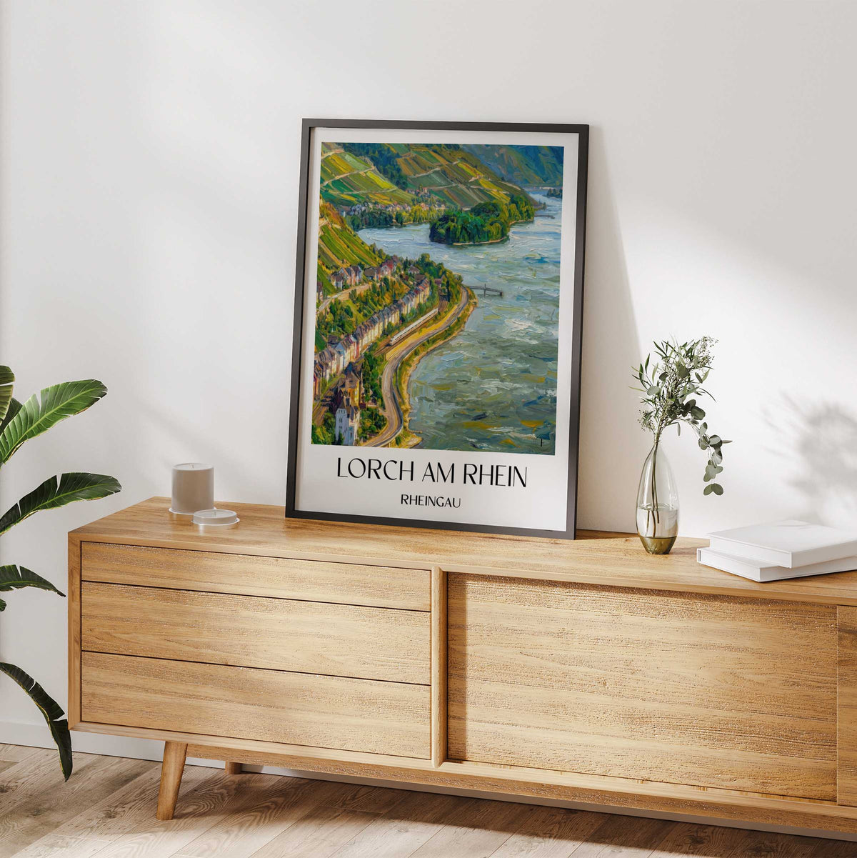 lorch-am-rhein-rheingau-deutschland-poster-oil-painting-oelgemaelde