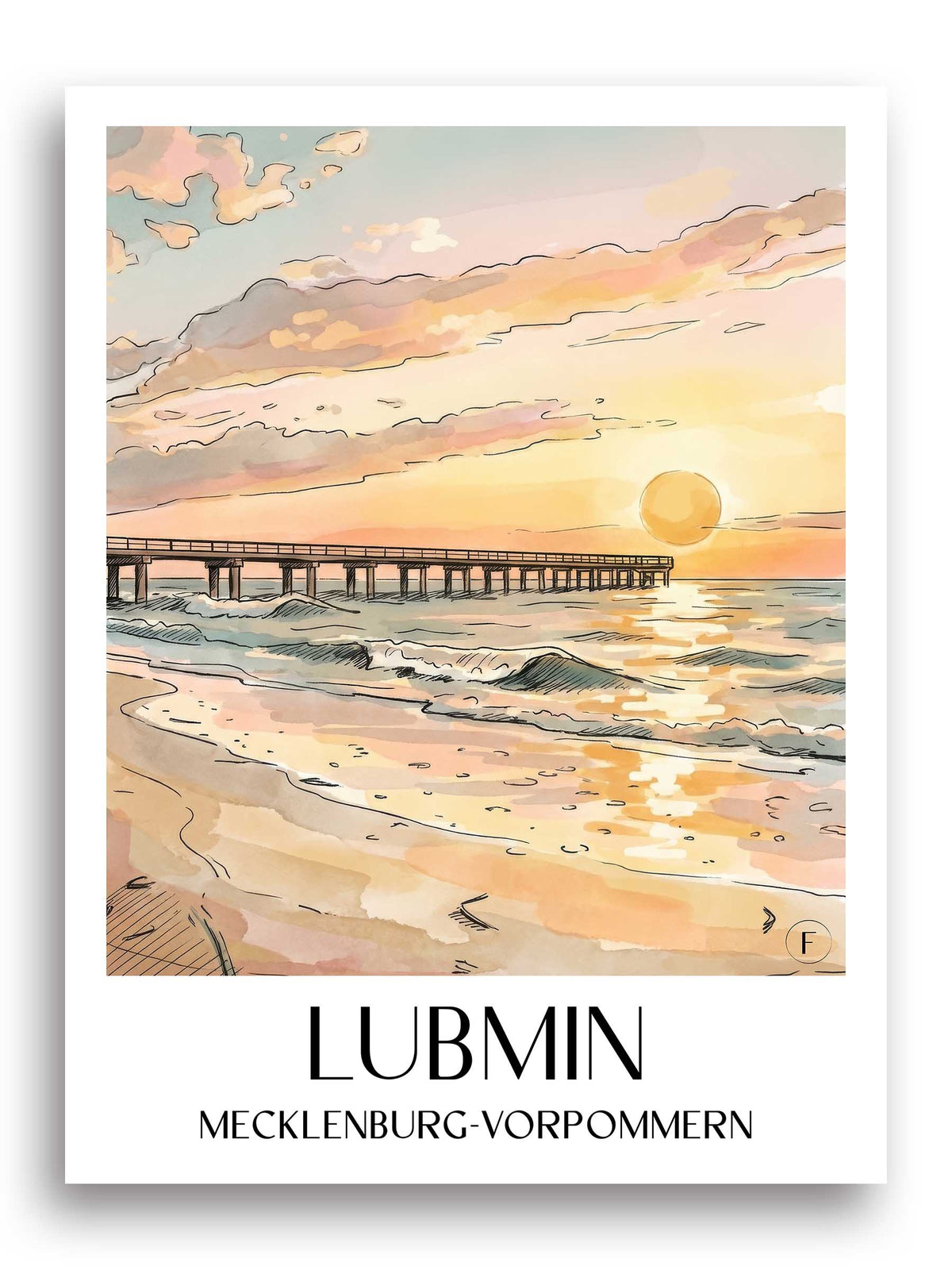 lubmin-mecklenburg-vorpommern-deutschland-poster-aquarell