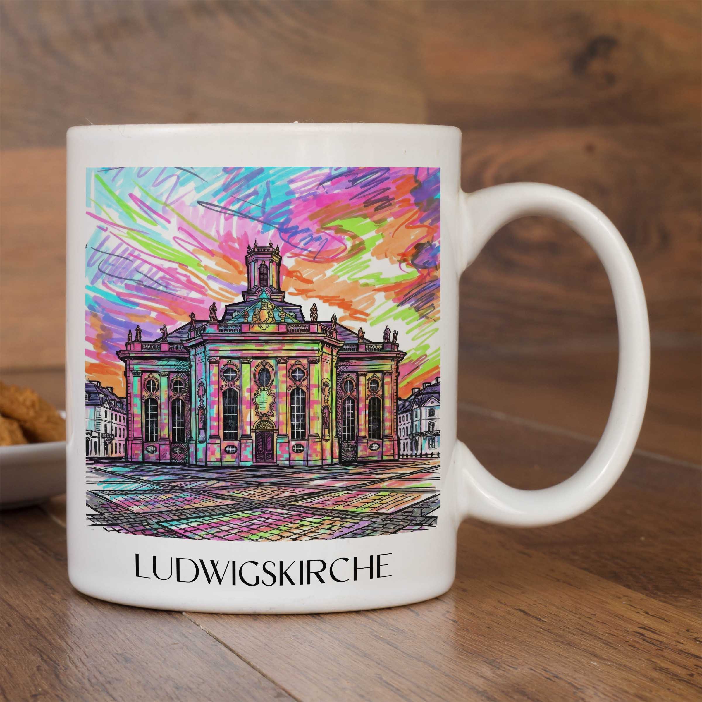ludwigskirche-saarbrücken-deutschland-kaffeebecher-graffiti