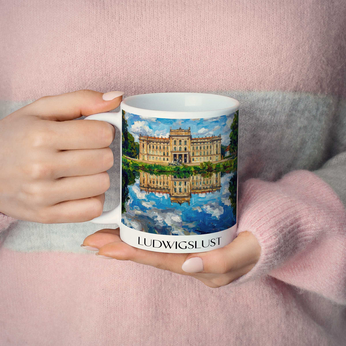 ludwigslust-mecklenburg-vorpommern-deutschland-kaffeebecher-oil-painting-oelgemaelde