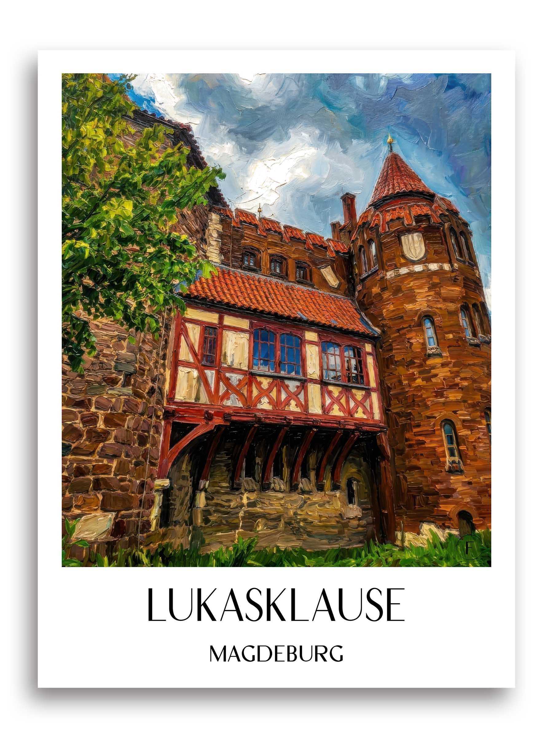 lukasklause-magdeburg-deutschland-poster-oil-painting-oelgemaelde