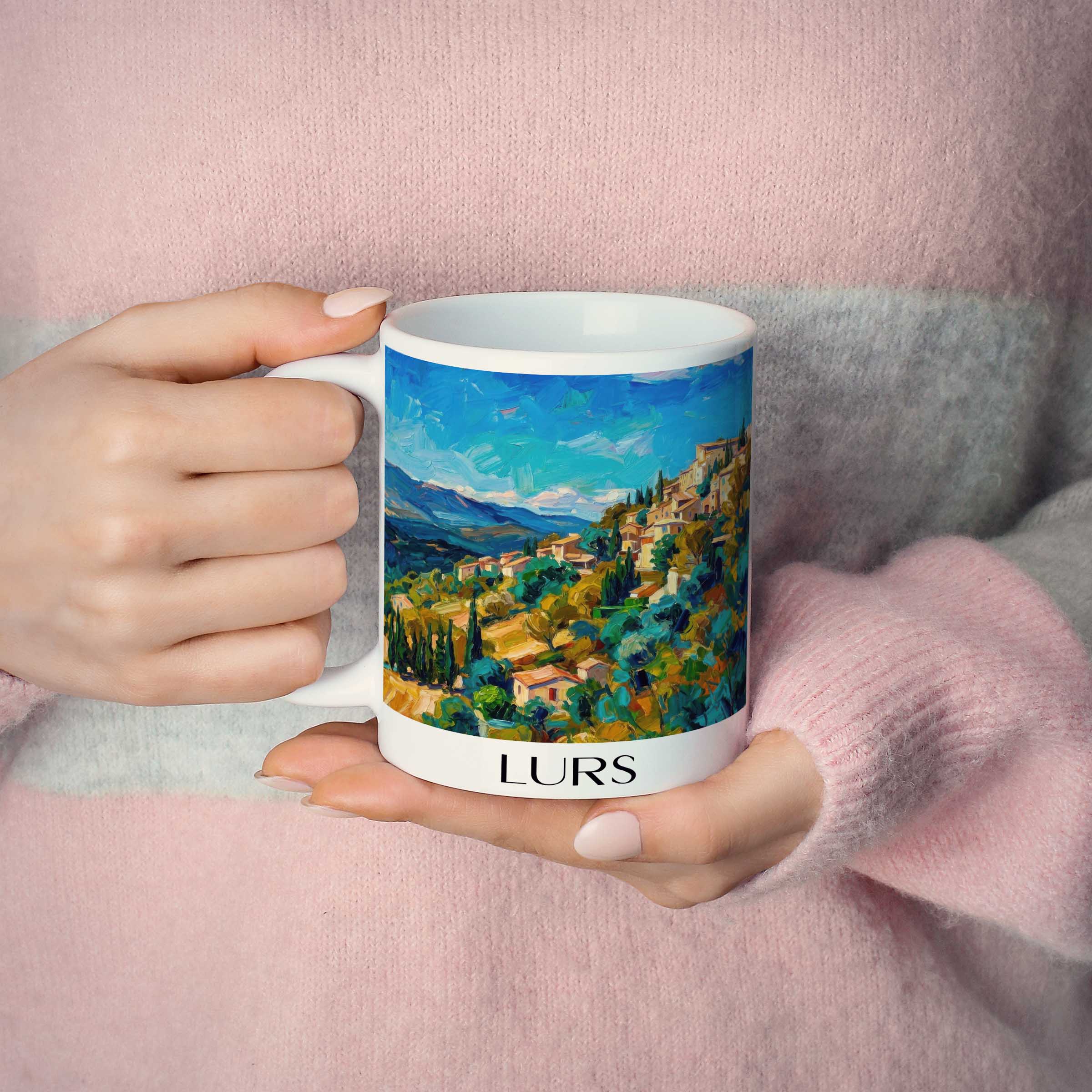 lurs-provence-frankreich-kaffeebecher-oil-painting-oelgemaelde