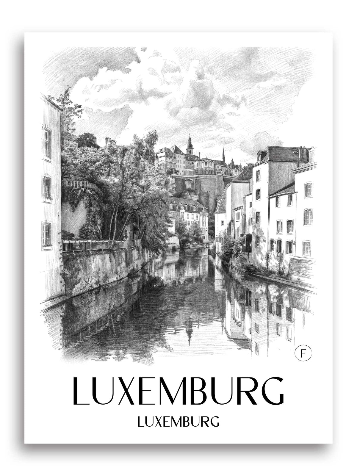 luxemburg-luxemburg-poster-bleistift-zeichnung-drawing