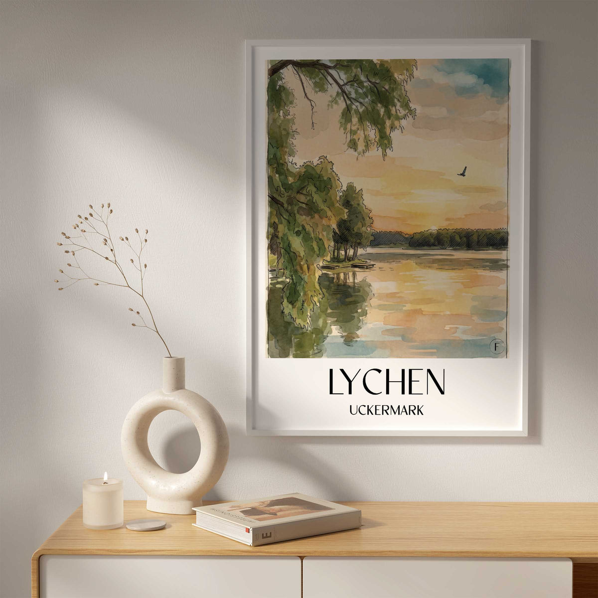 lychen-uckermark-deutschland-poster-aquarell