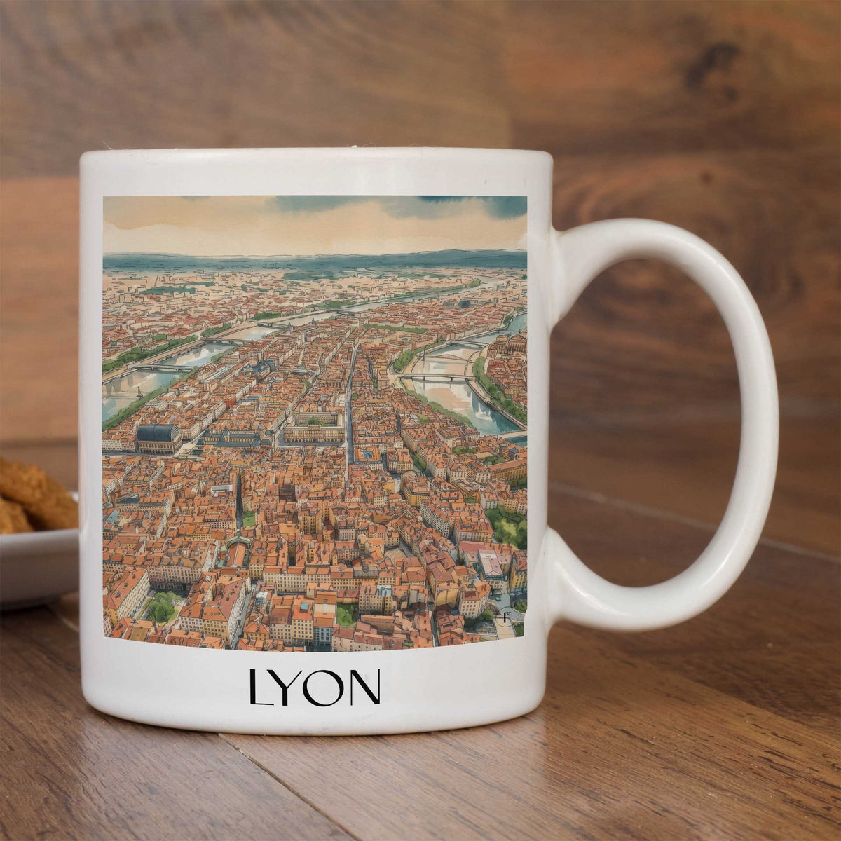 lyon-rhône-frankreich-kaffeebecher-aquarell