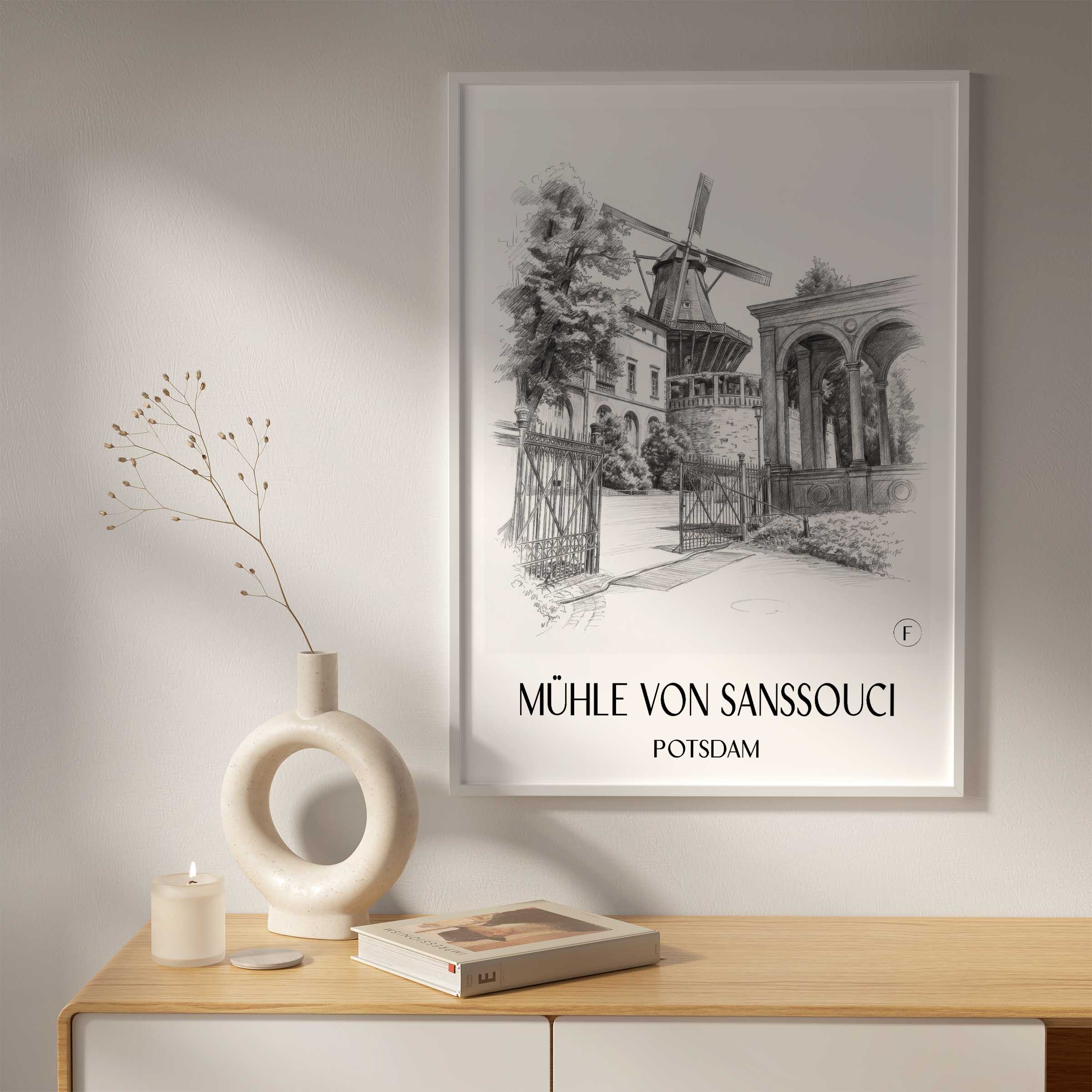 mühle-von-sanssouci-potsdam-deutschland-poster-bleistift-zeichnung-drawing