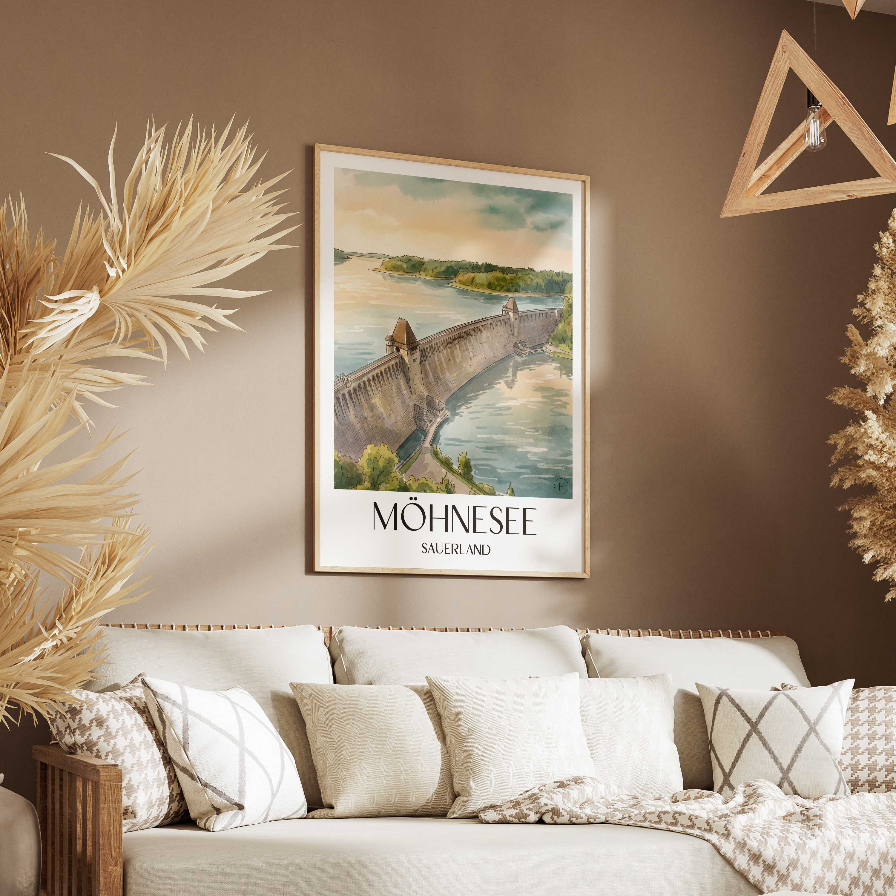 möhnesee-sauerland-deutschland-poster-aquarell