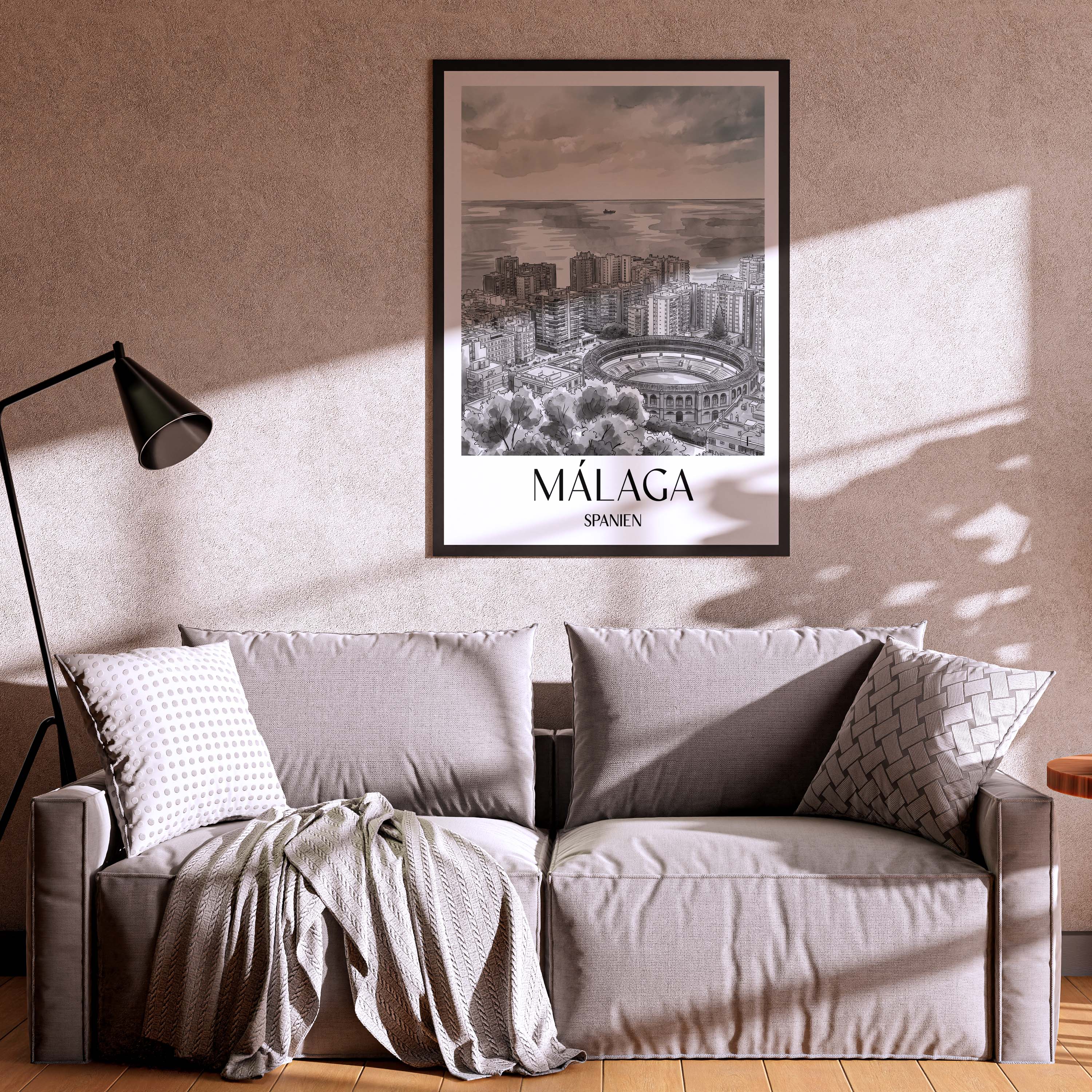 málaga-spanien-spanien-und-spanien-poster-aquarell-schwarz-weiss