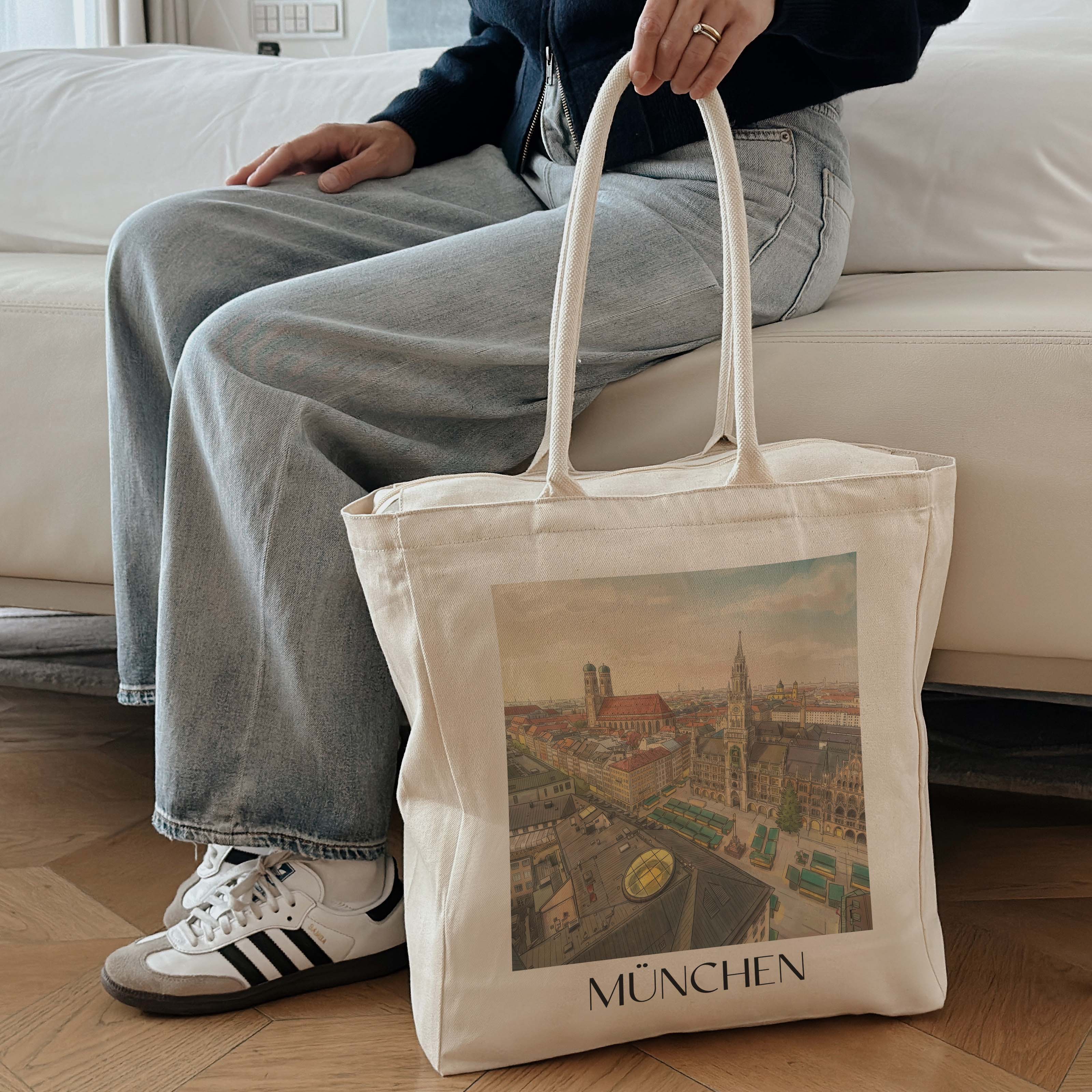 münchen-deutschland-einkaufstasche-aquarell
