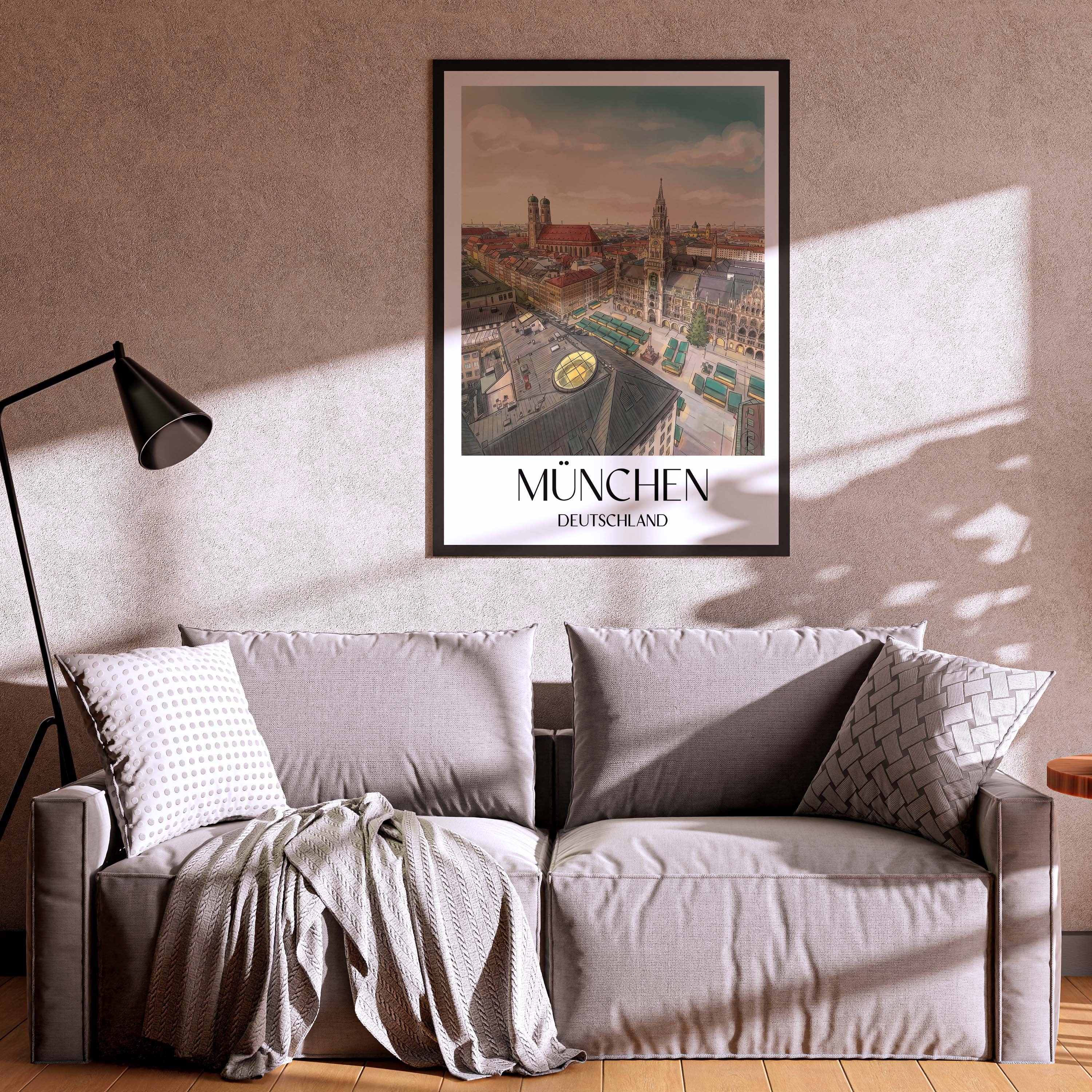 münchen-deutschland-poster-aquarell