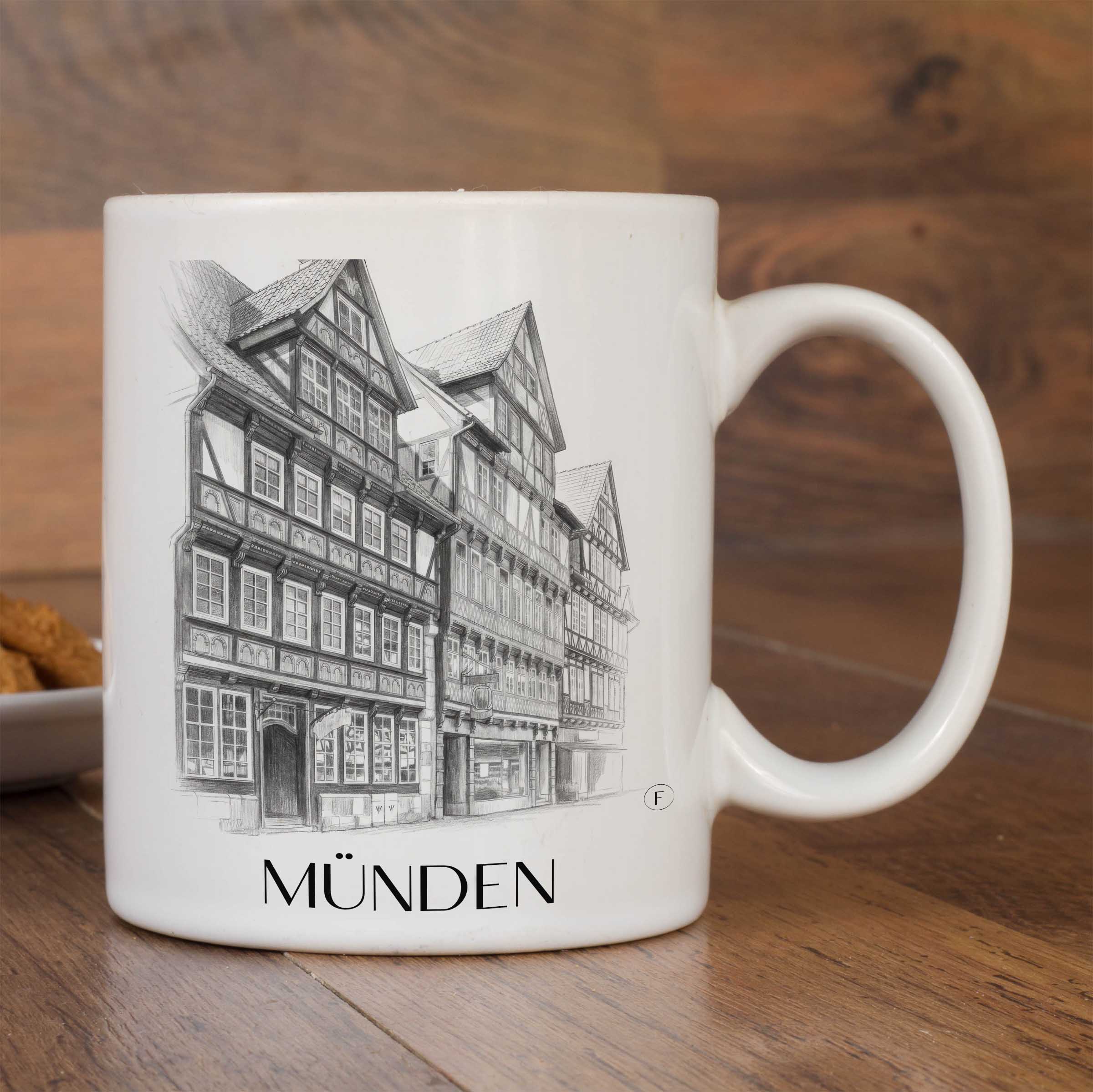 münden-niedersachsen-deutschland-kaffeebecher-bleistift-zeichnung-drawing