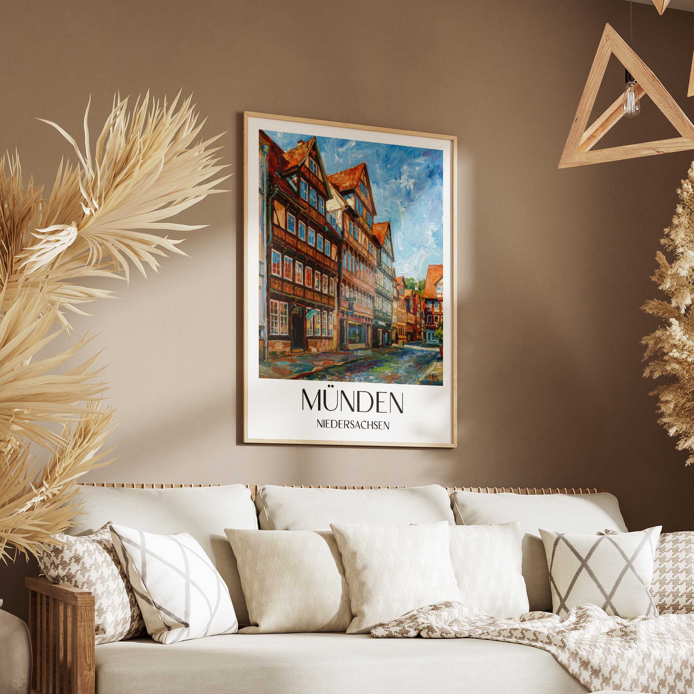 münden-niedersachsen-deutschland-poster-oil-painting-oelgemaelde