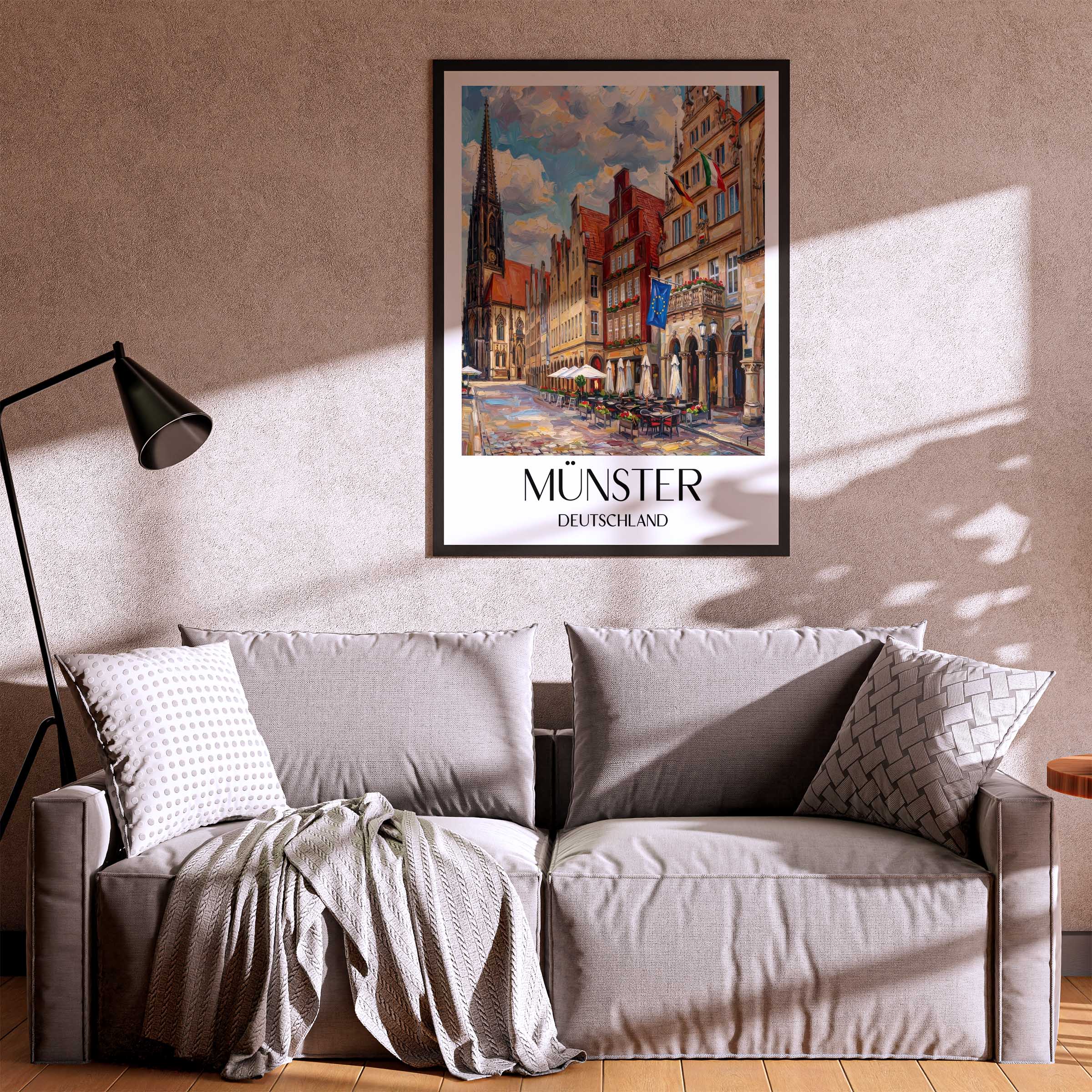 münster-deutschland-poster-oil-painting-oelgemaelde